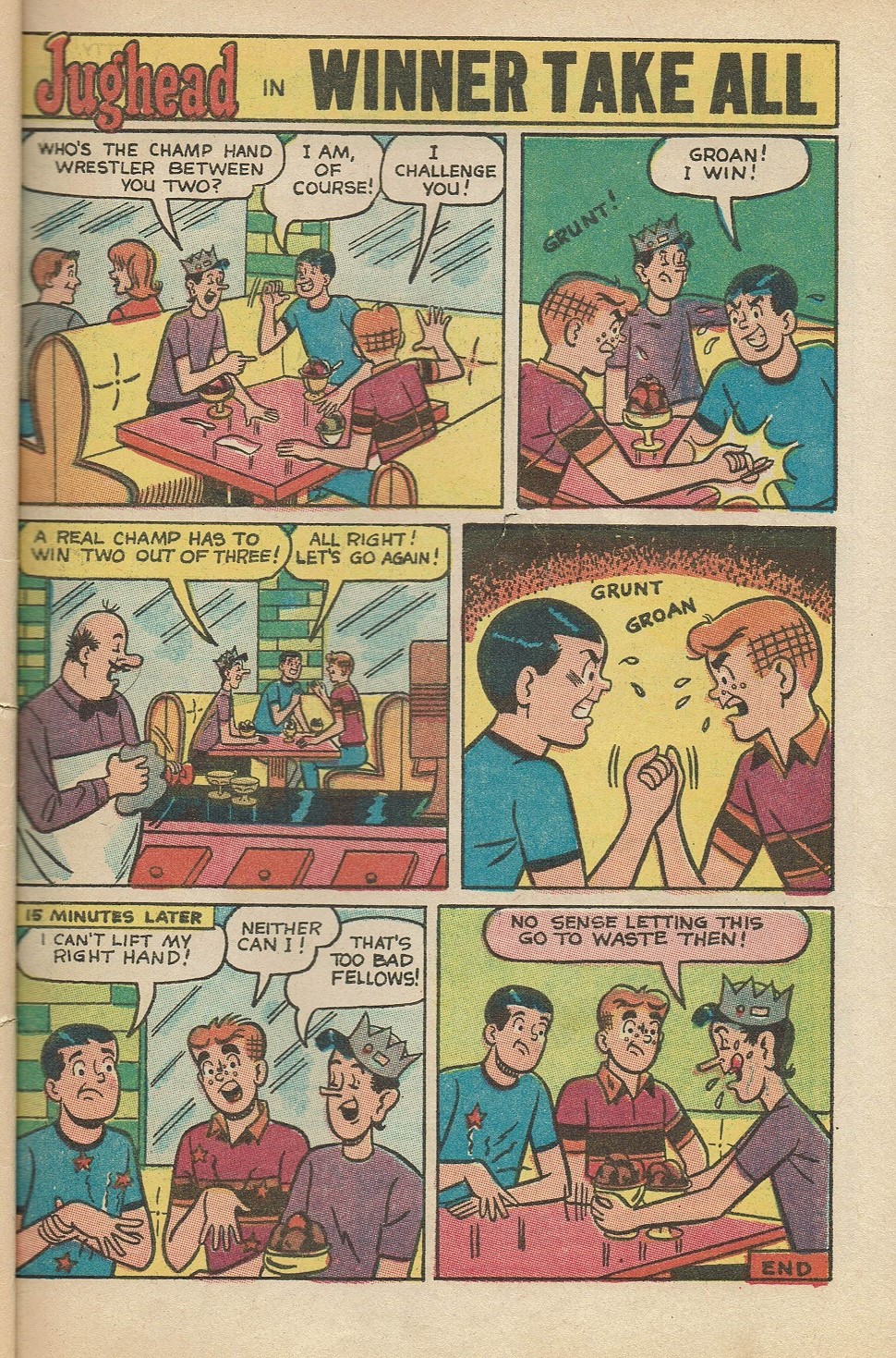 Read online Jughead's Jokes comic -  Issue #2 - 33