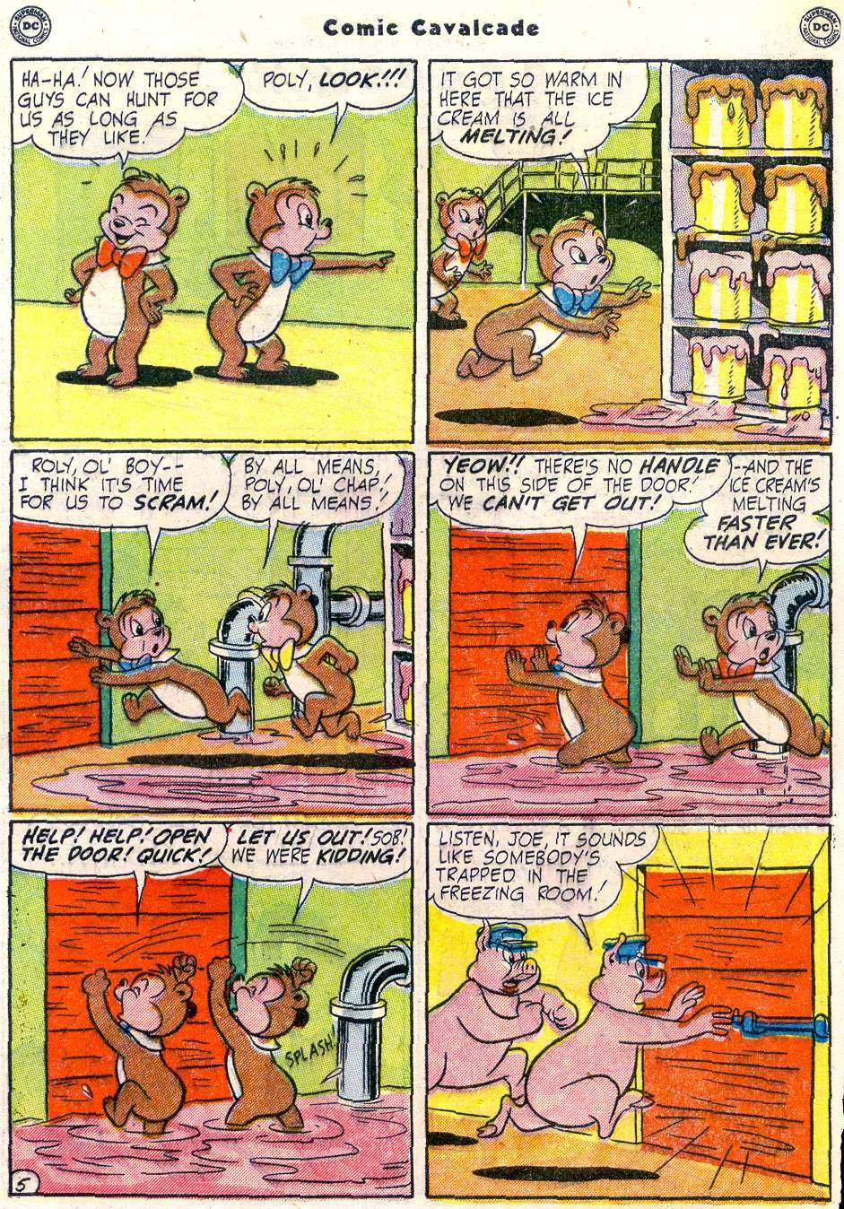 Read online Comic Cavalcade comic -  Issue #43 - 25