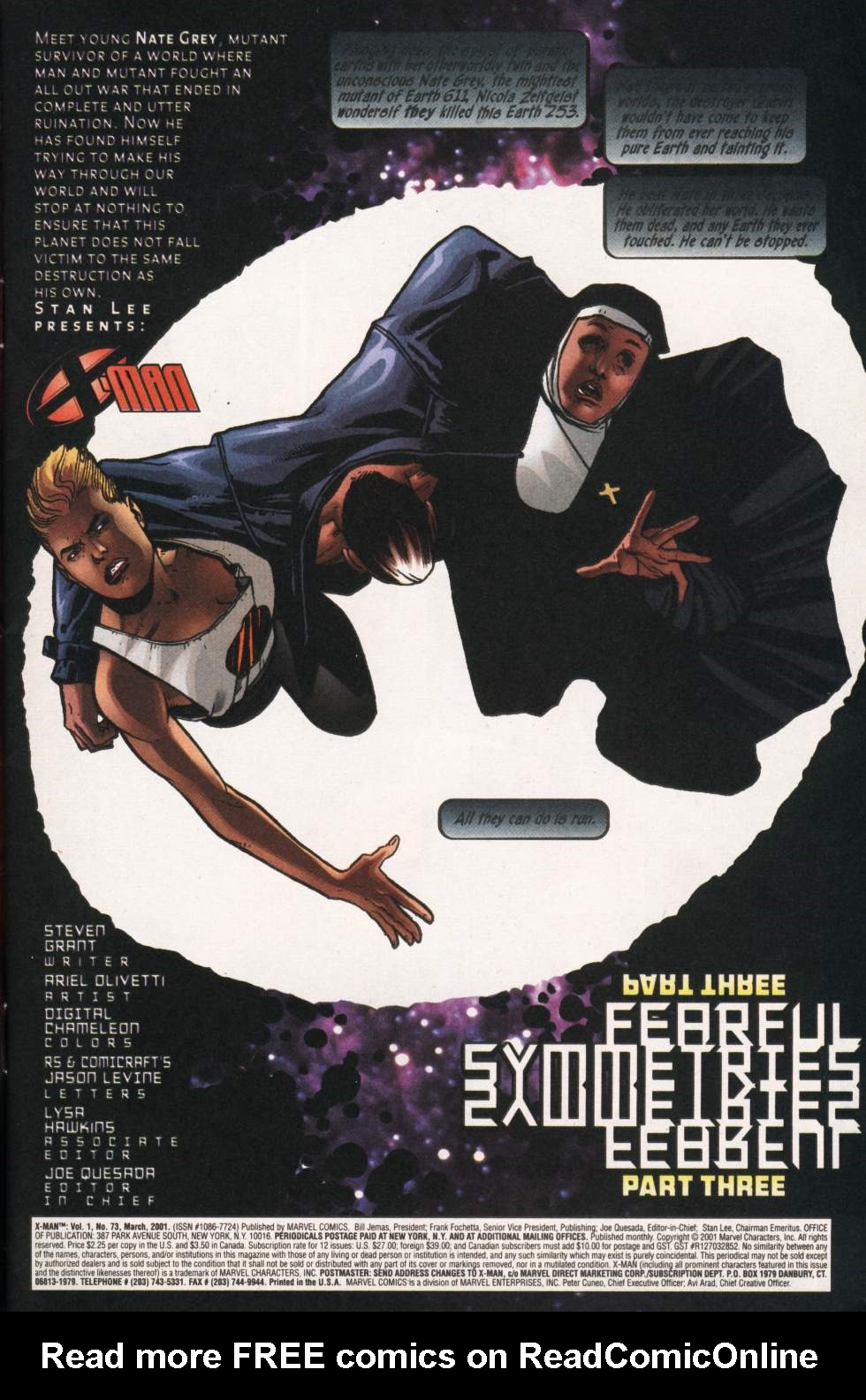 Read online X-Man comic -  Issue #73 - 2