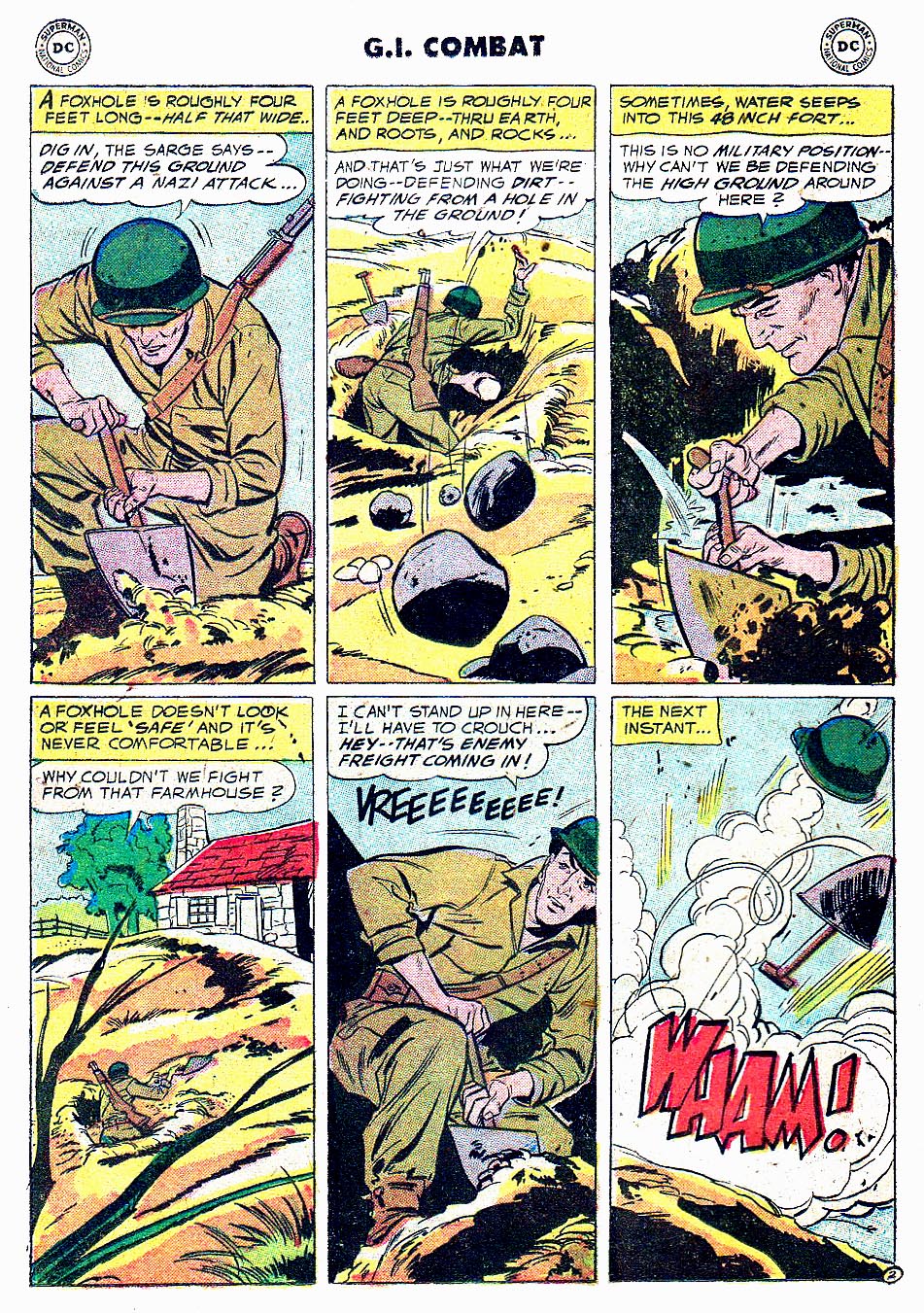 Read online G.I. Combat (1952) comic -  Issue #46 - 20