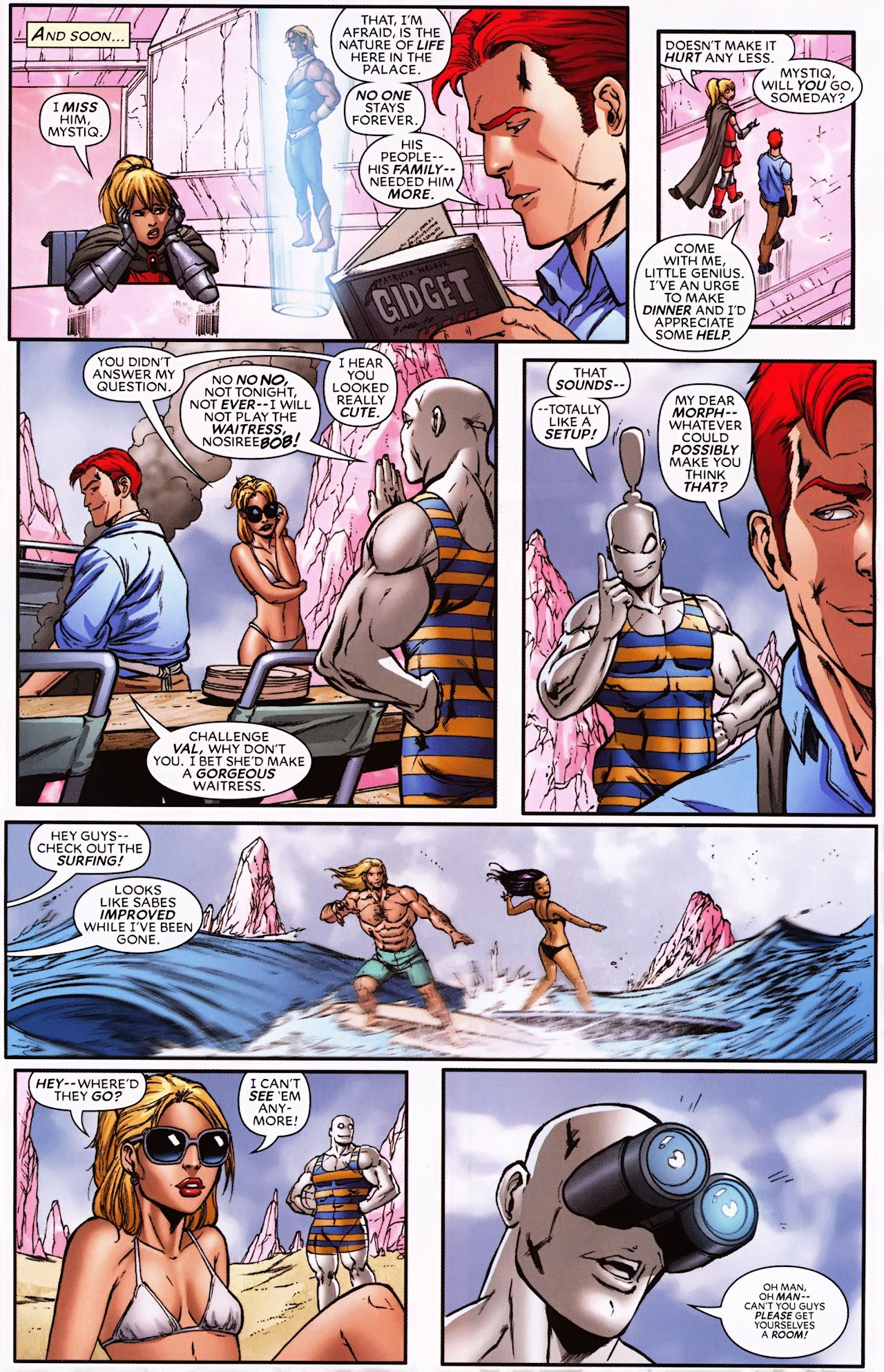 Read online New Exiles comic -  Issue #18 - 21