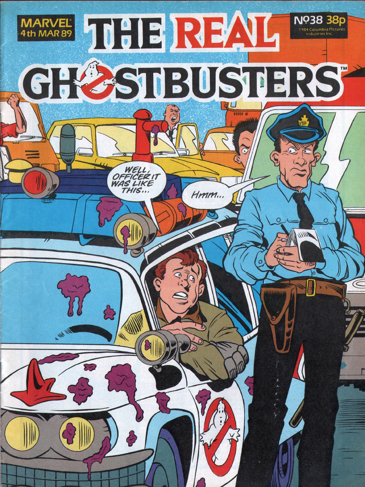 Read online The Real Ghostbusters comic -  Issue #38 - 1