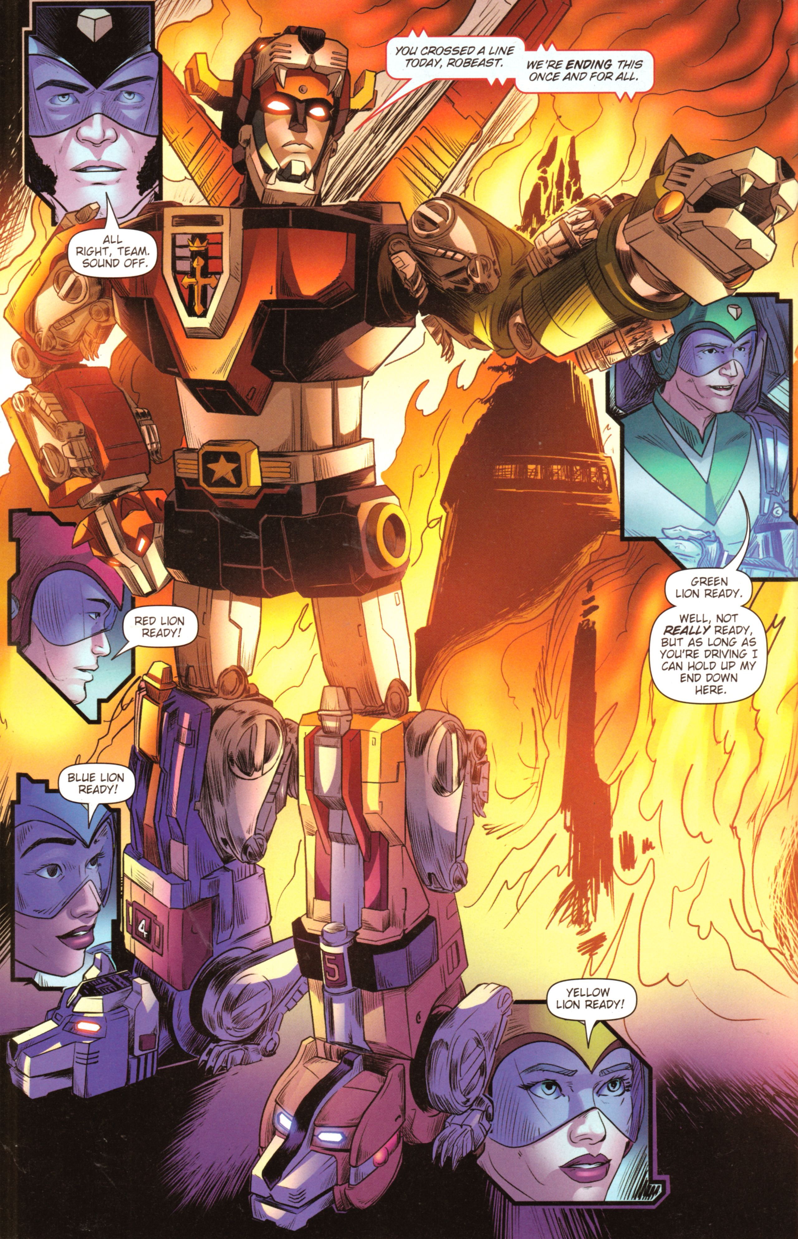 Read online Voltron: From the Ashes comic -  Issue #6 - 14