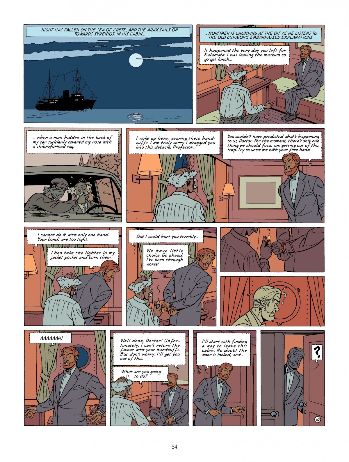 Read online Blake & Mortimer comic -  Issue #13 - 54