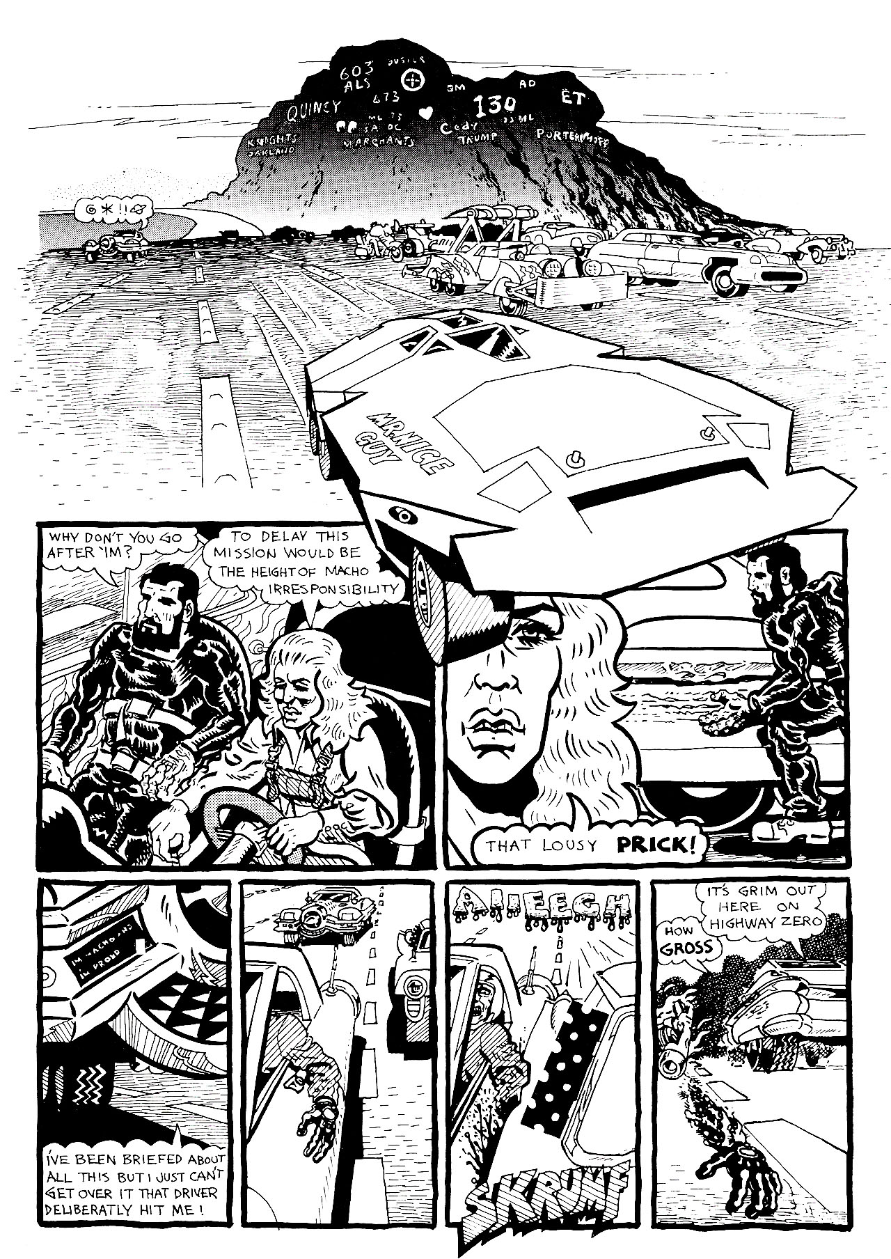 Read online Trashman Lives! comic -  Issue # TPB - 93