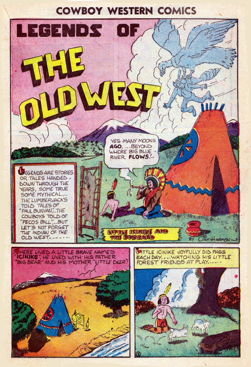Read online Cowboy Western Comics (1948) comic -  Issue #35 - 21