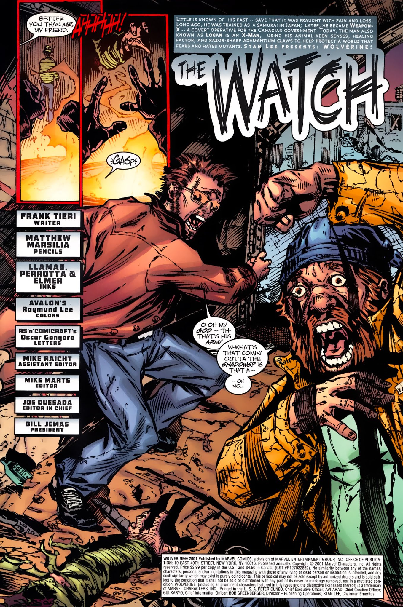 Read online Wolverine (1988) comic -  Issue # Annual '01 - 4