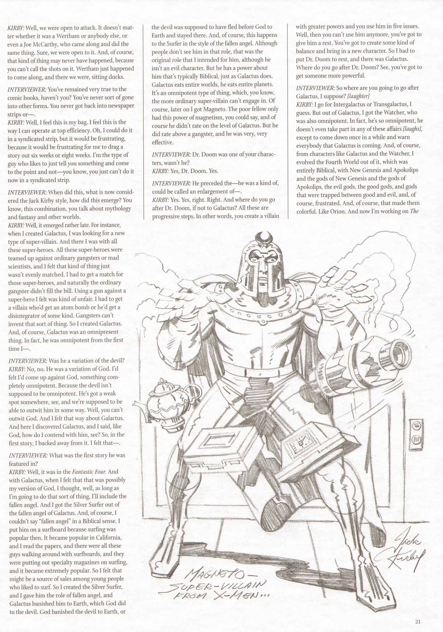Read online The Jack Kirby Collector comic -  Issue #48 - 23