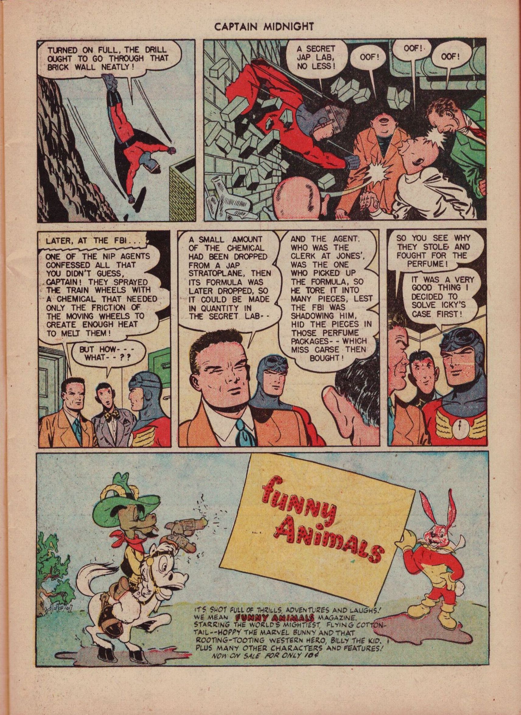 Read online Captain Midnight (1942) comic -  Issue #40 - 11