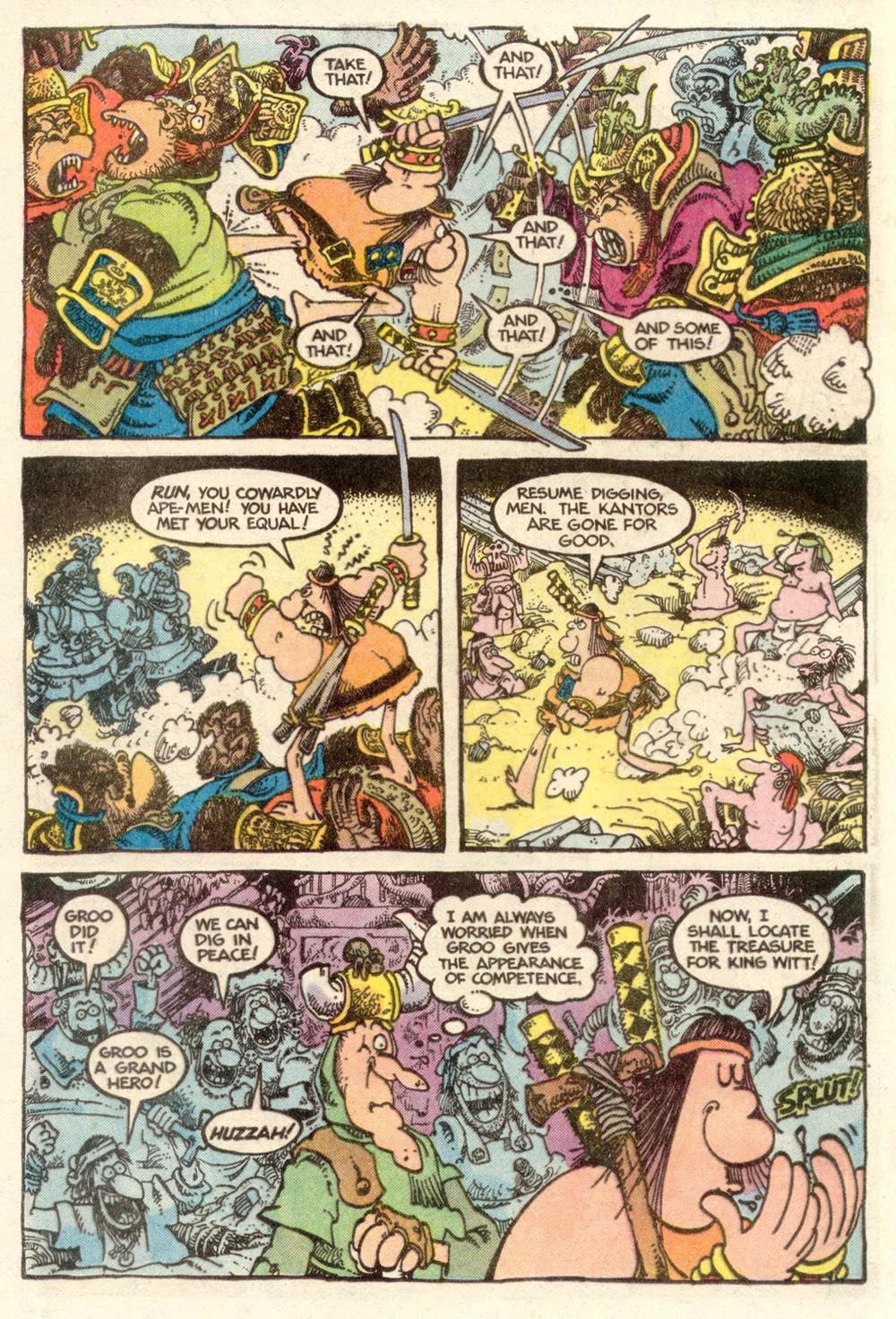 Read online Sergio Aragonés Groo the Wanderer comic -  Issue #8 - 14