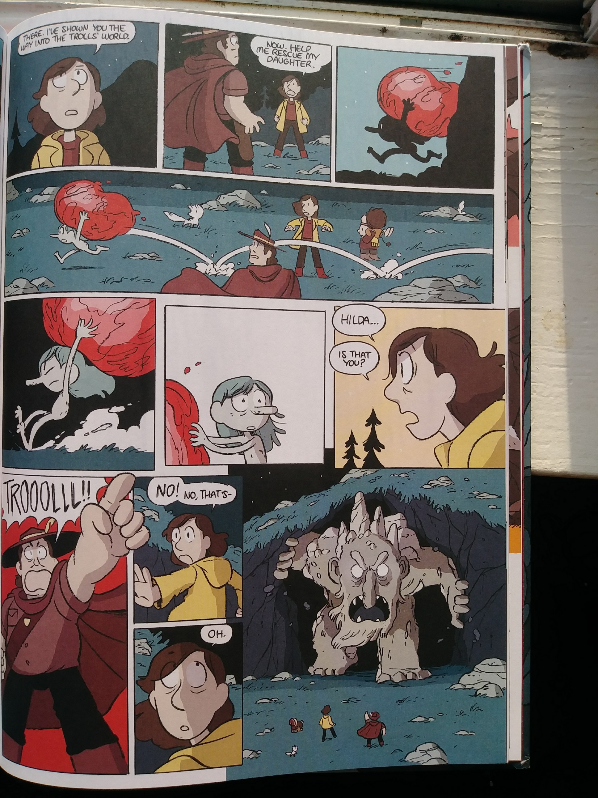 Read online Hilda and the Mountain King comic -  Issue # TPB - 50