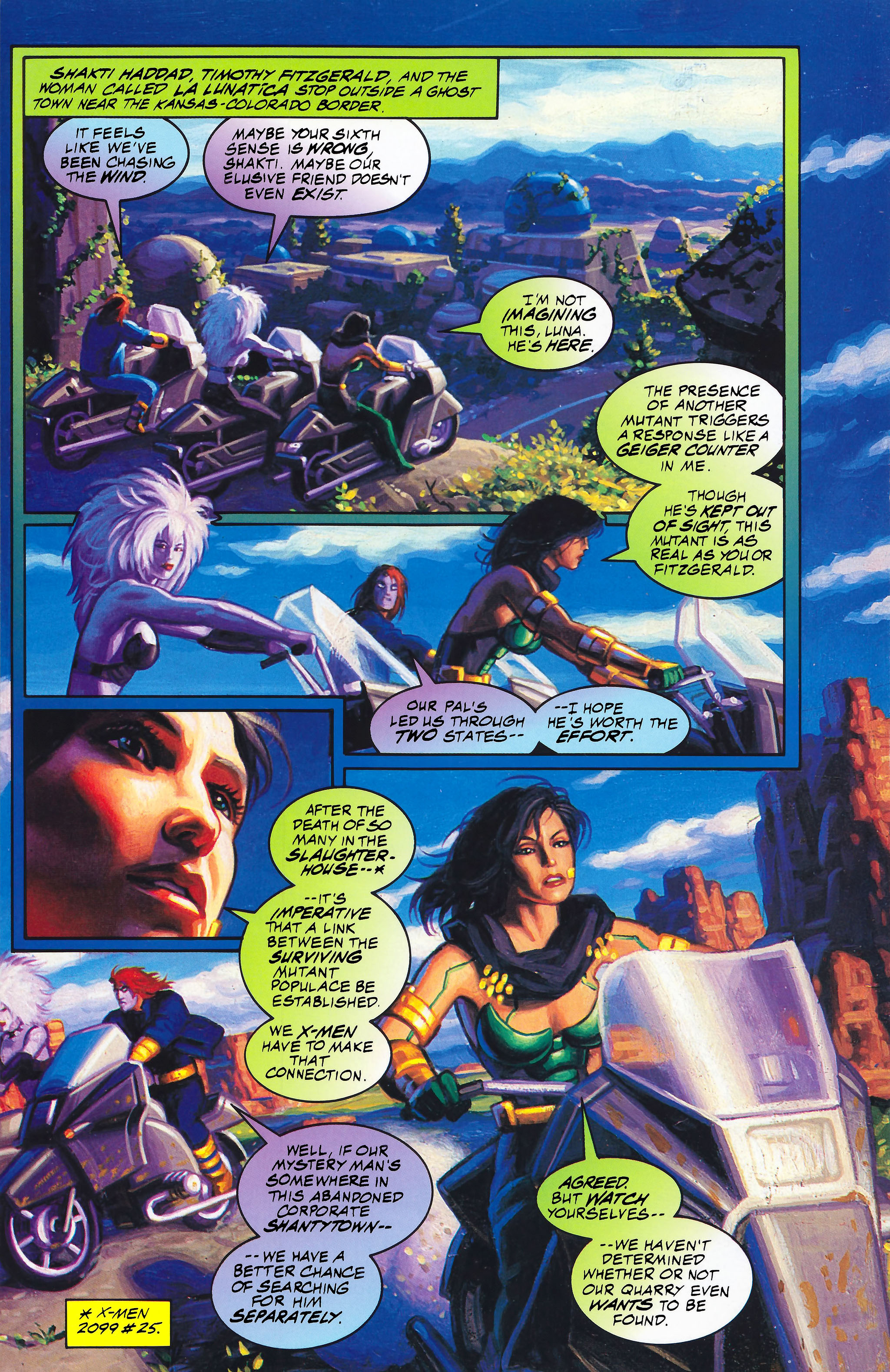 Read online X-Men 2099: Oasis comic -  Issue # Full - 11