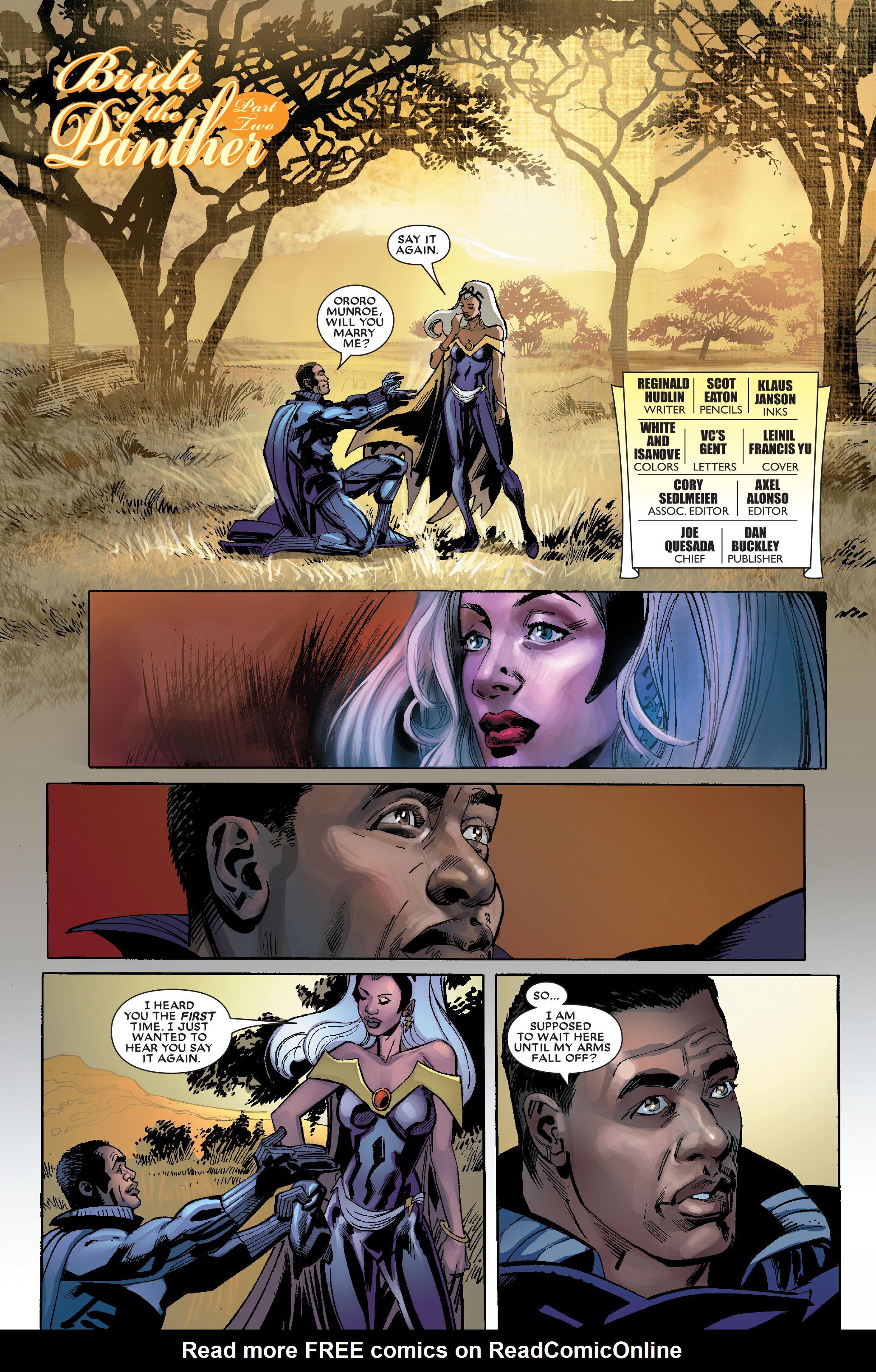 Read online Black Panther: The Bride comic -  Issue # TPB - 32