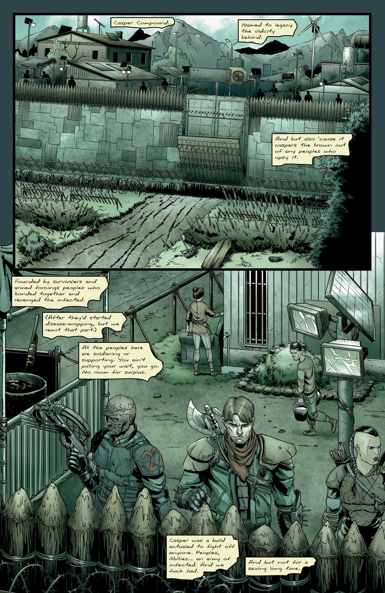 Read online Crossed Plus One Hundred: Mimic comic -  Issue #1 - 5