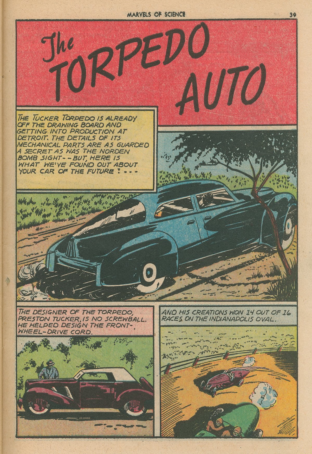 Read online Marvels Of Science comic -  Issue #3 - 41