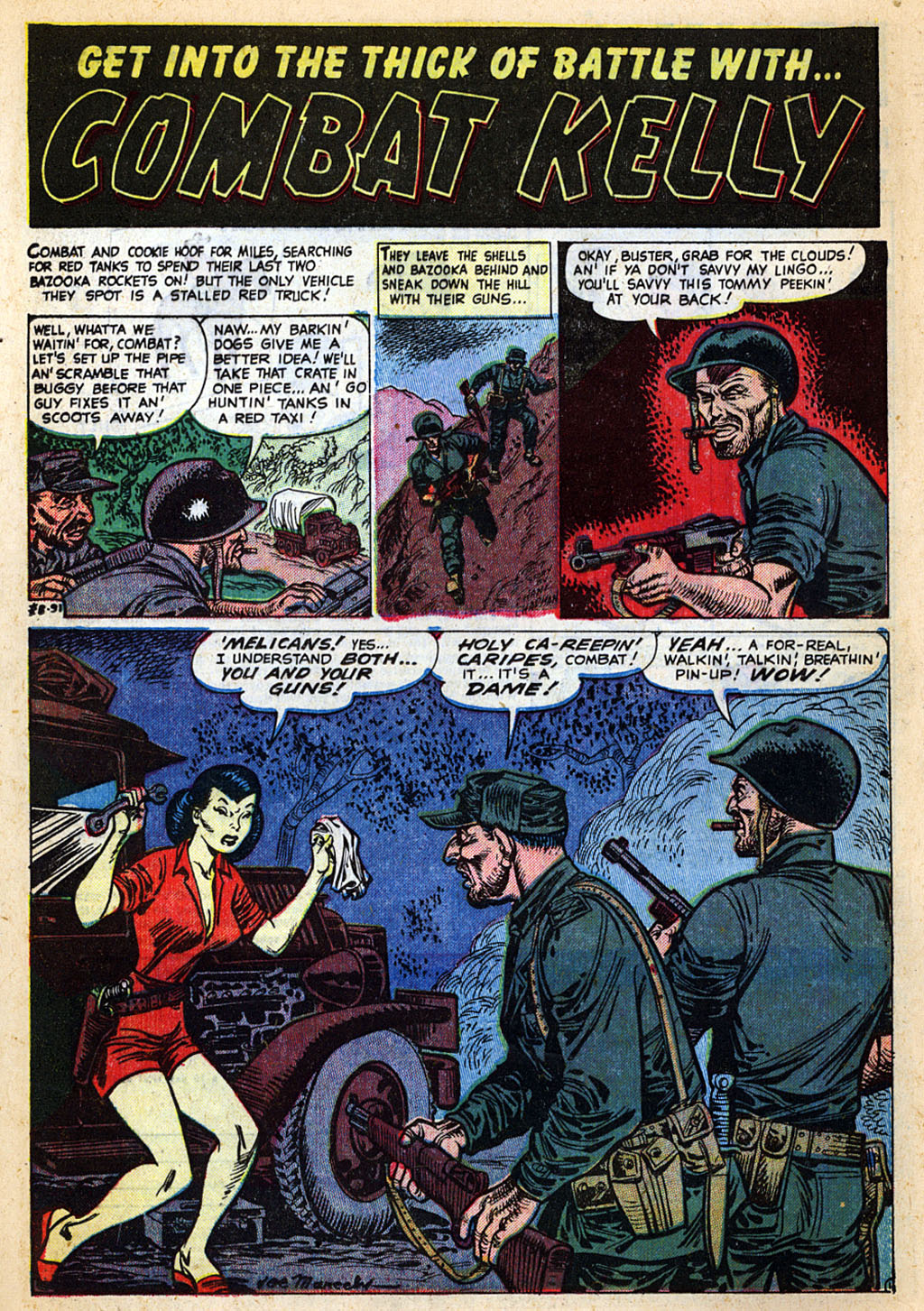 Read online Combat Kelly (1951) comic -  Issue #7 - 12