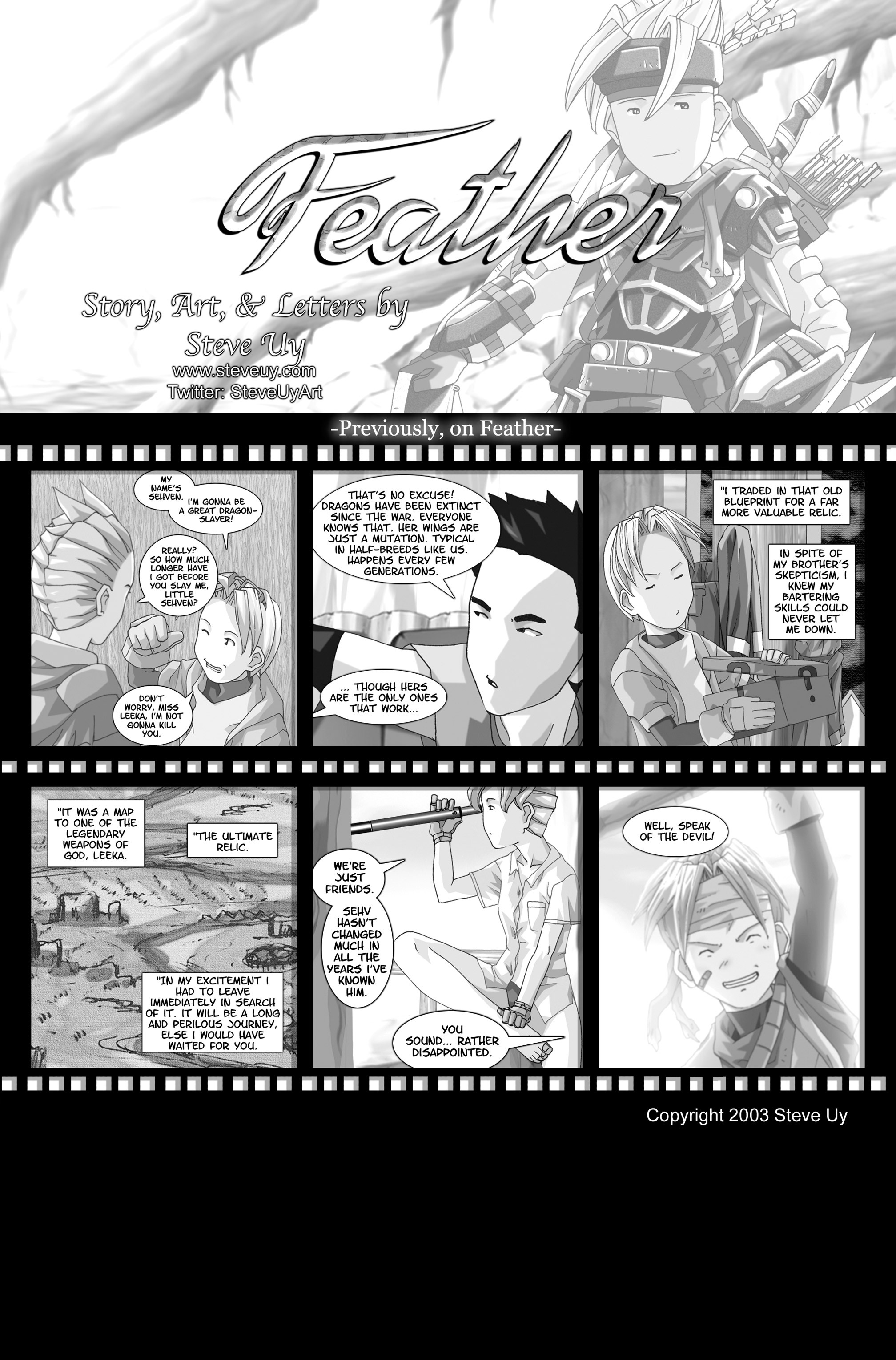 Read online Feather comic -  Issue #2 - 2