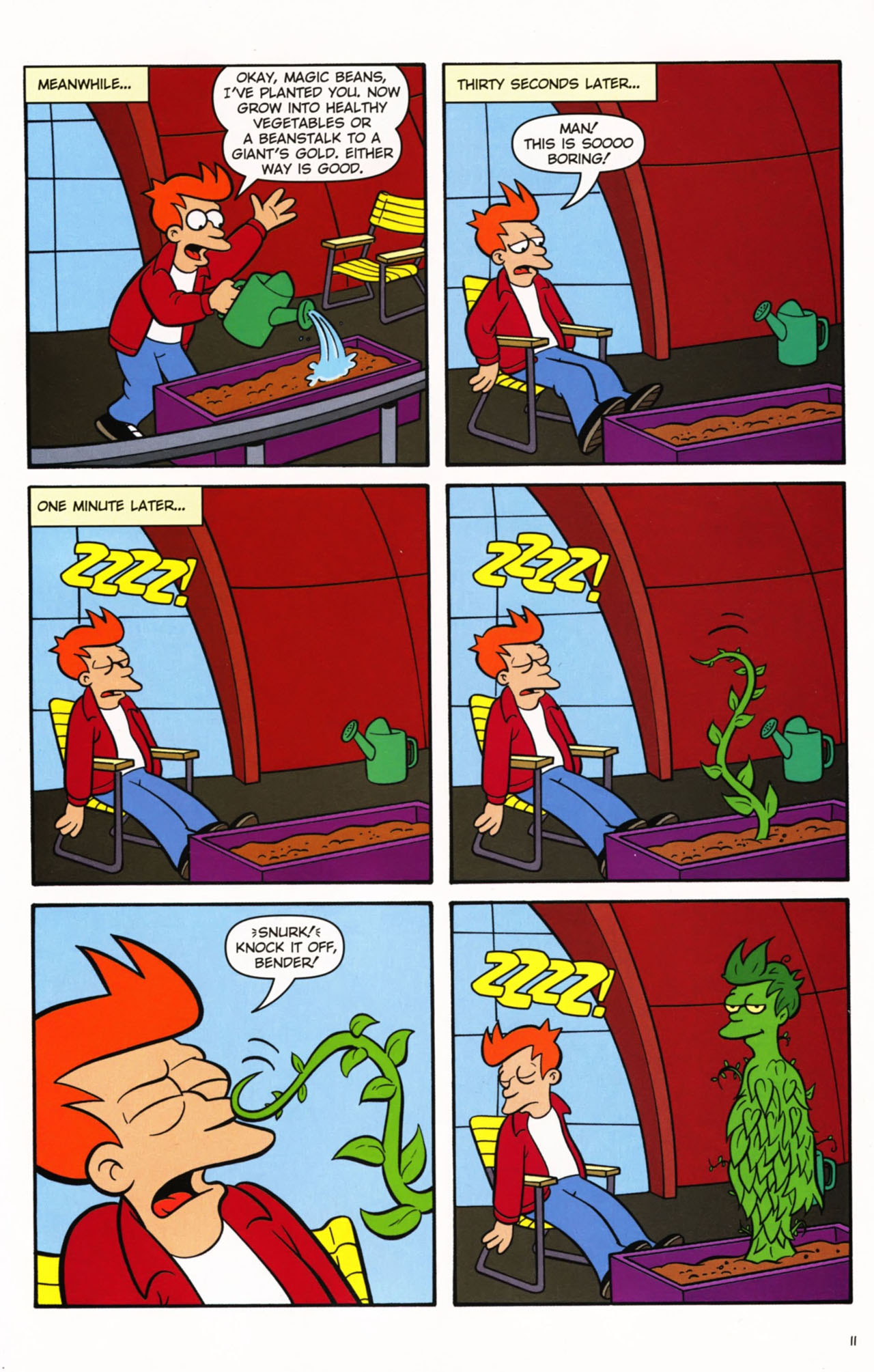 Read online Futurama Comics comic -  Issue #48 - 10