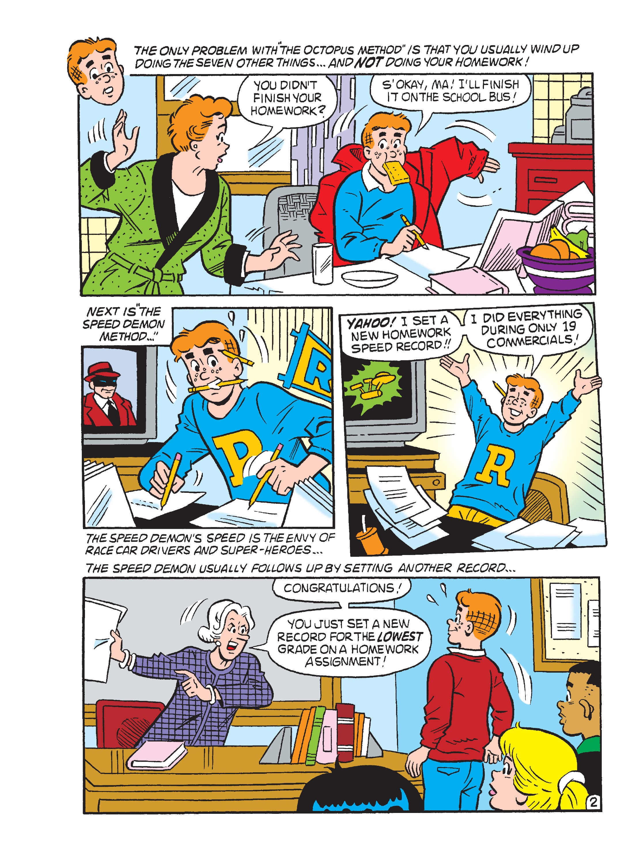 Read online Archie's Double Digest Magazine comic -  Issue #264 - 121