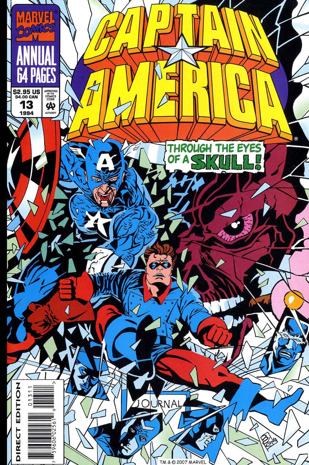 Read online Captain America (1968) comic -  Issue # _Annual 13 - 1