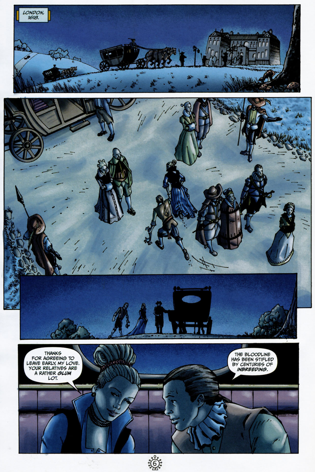 Read online Hiding in Time comic -  Issue #1 - 8