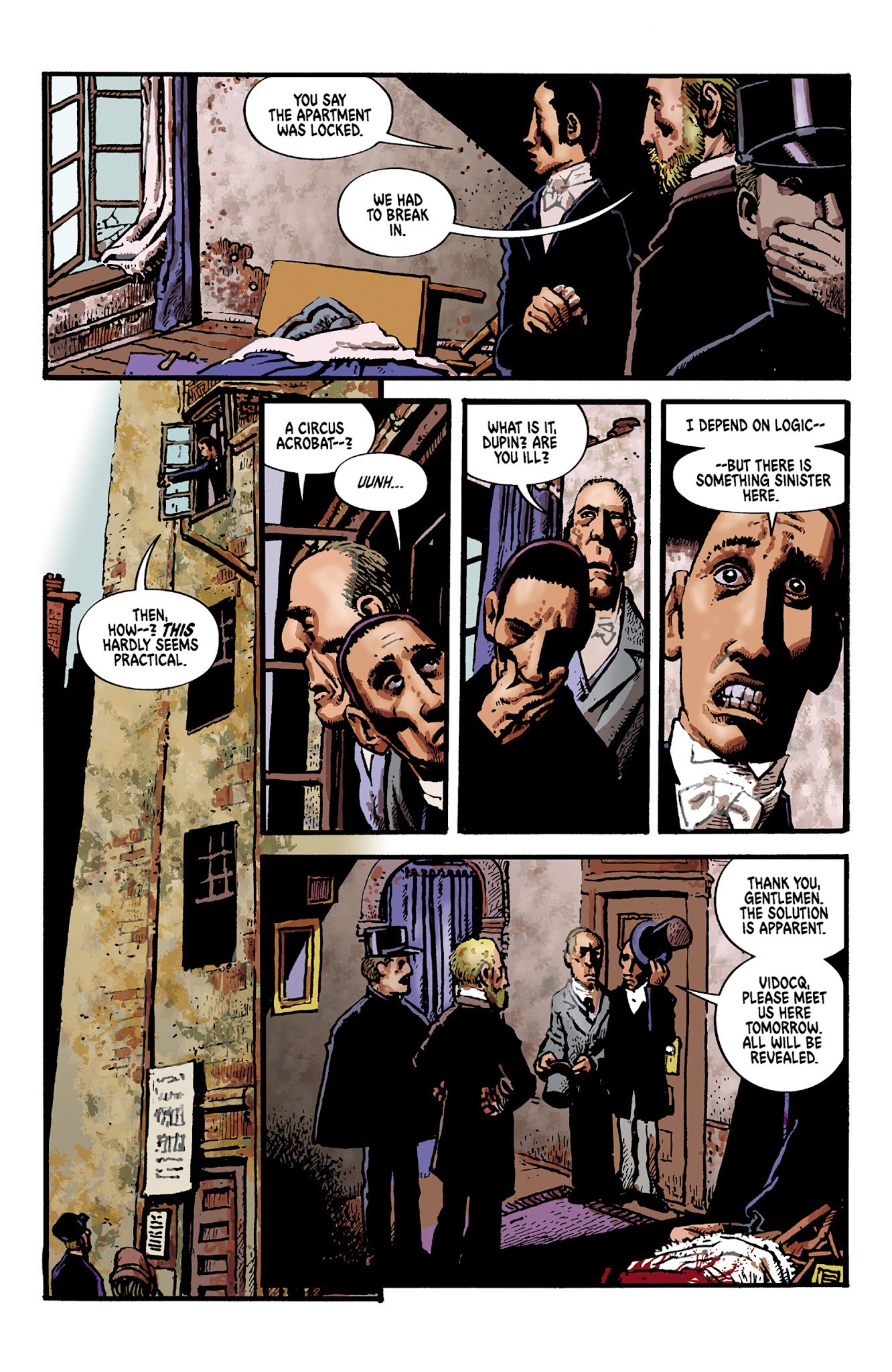Read online Edgar Allan Poe's Morella and the Murders in the Rue Morgue comic -  Issue # Full - 18