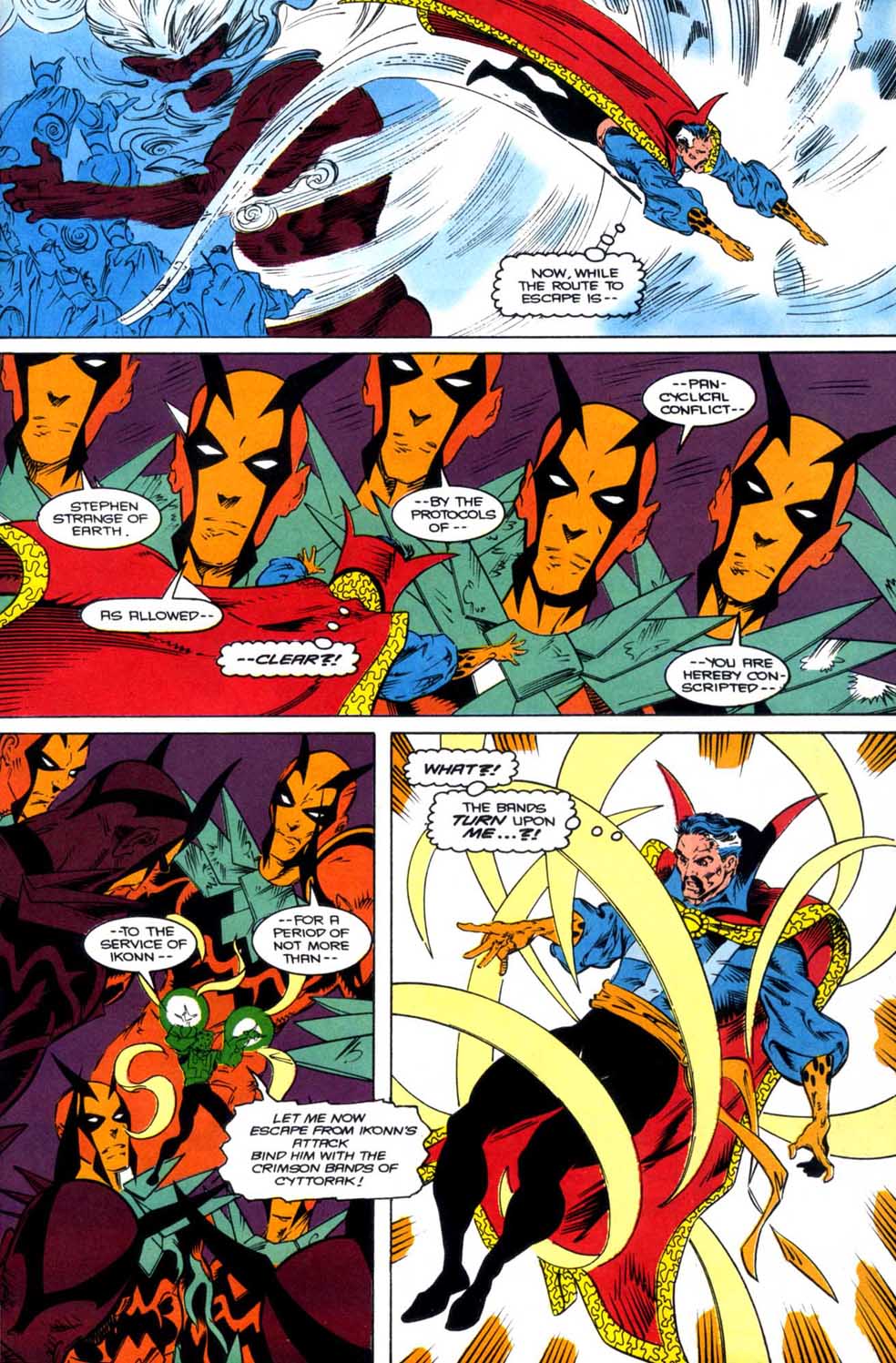 Read online Doctor Strange: Sorcerer Supreme comic -  Issue #49 - 10