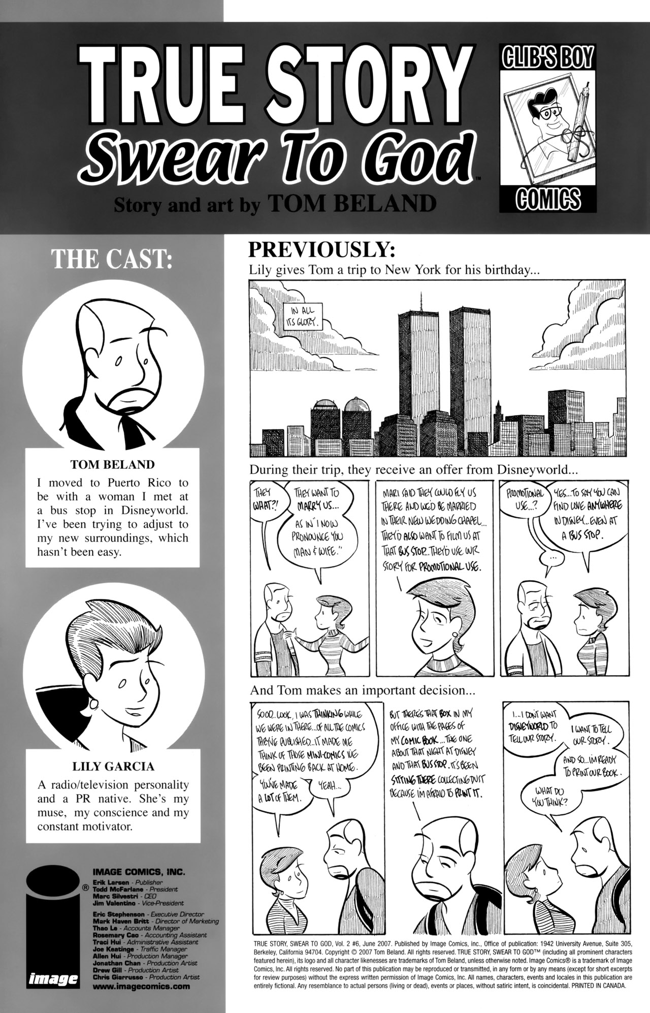 Read online True Story, Swear to God comic -  Issue #6 - 2