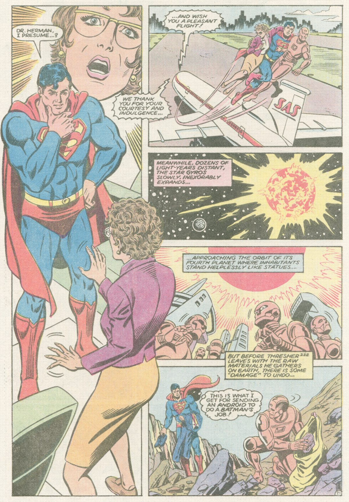 Read online Action Comics (1938) comic -  Issue #571 - 22