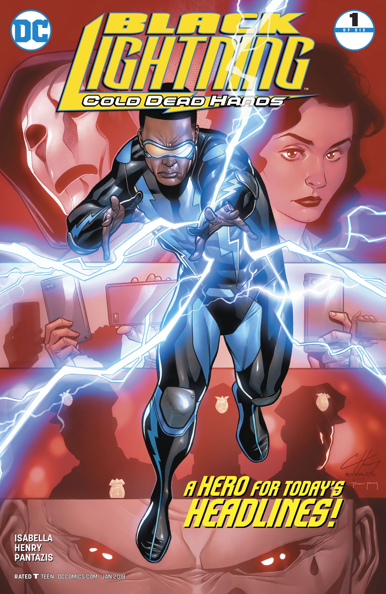 Read online Black Lightning: Cold Dead Hands comic -  Issue #1 - 1