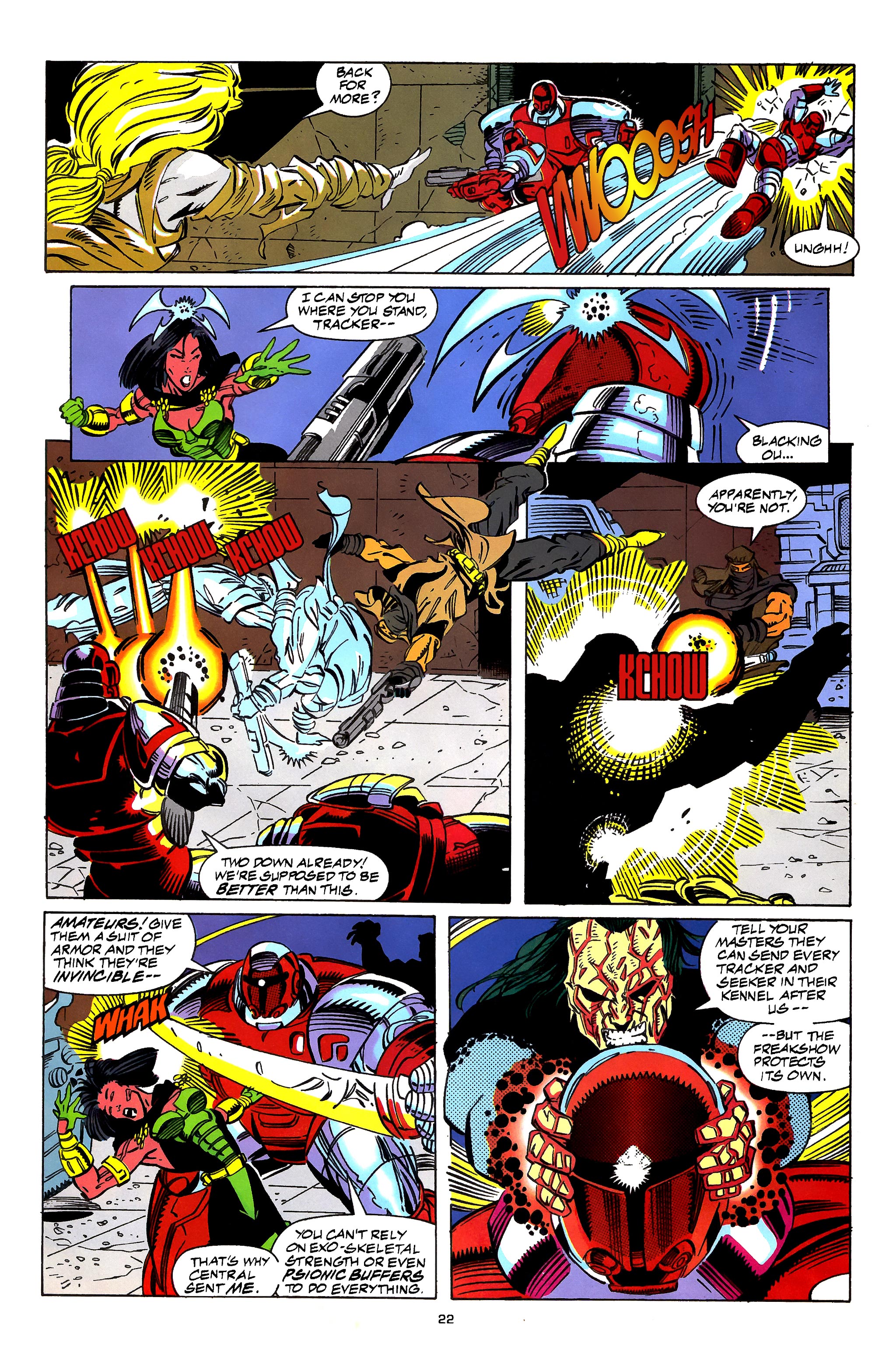 Read online X-Men 2099 comic -  Issue #7 - 18