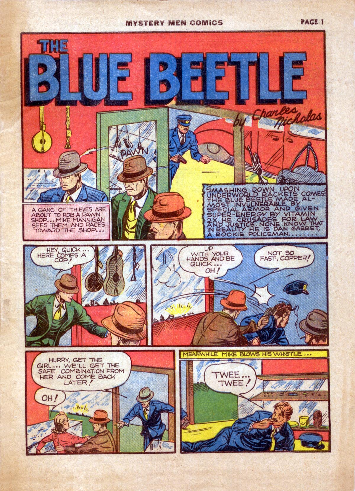 Read online Mystery Men Comics comic -  Issue #13 - 5