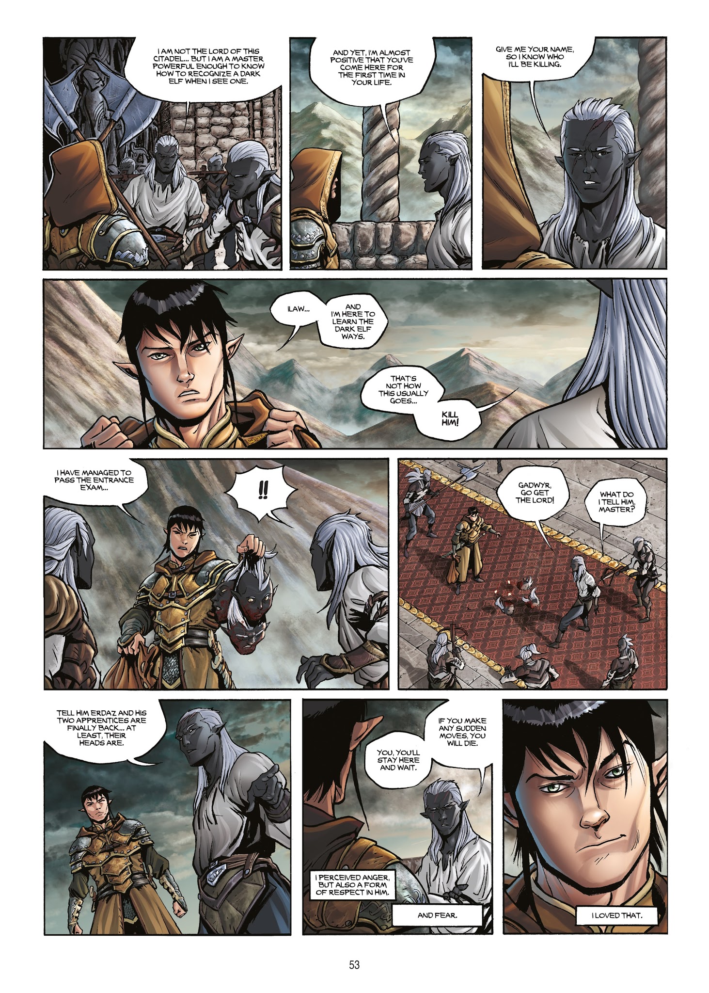 Read online Elves comic -  Issue #17 - 53