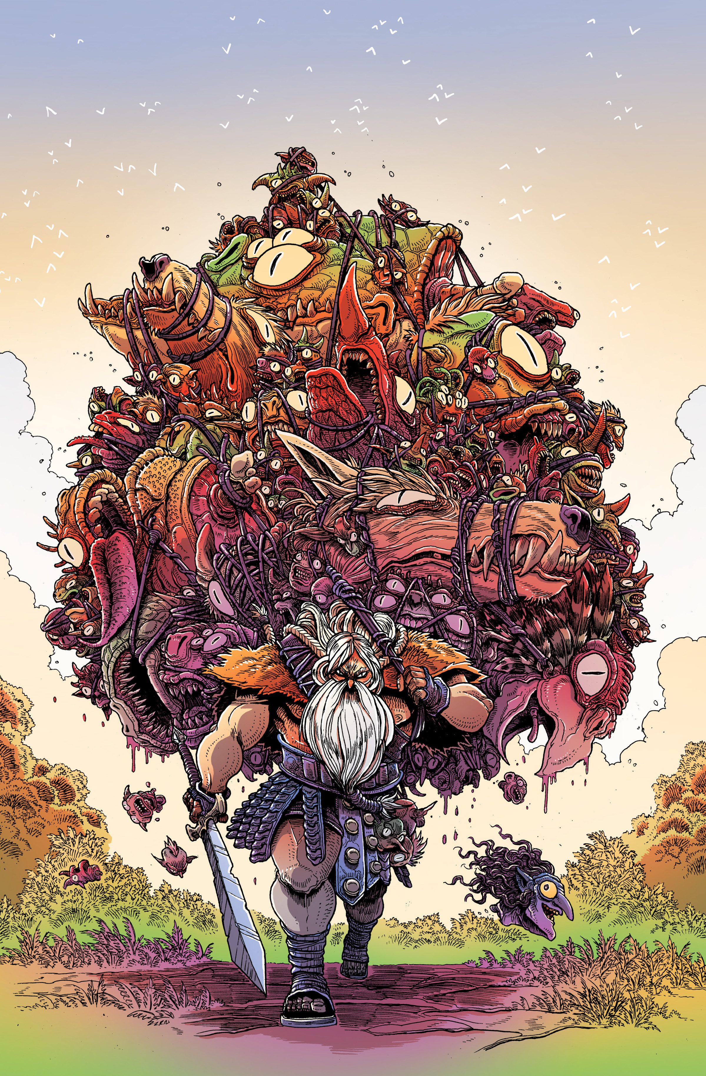 Read online Grunt: The Art and Unpublished Comics of James Stokoe comic -  Issue # TPB (Part 1) - 100