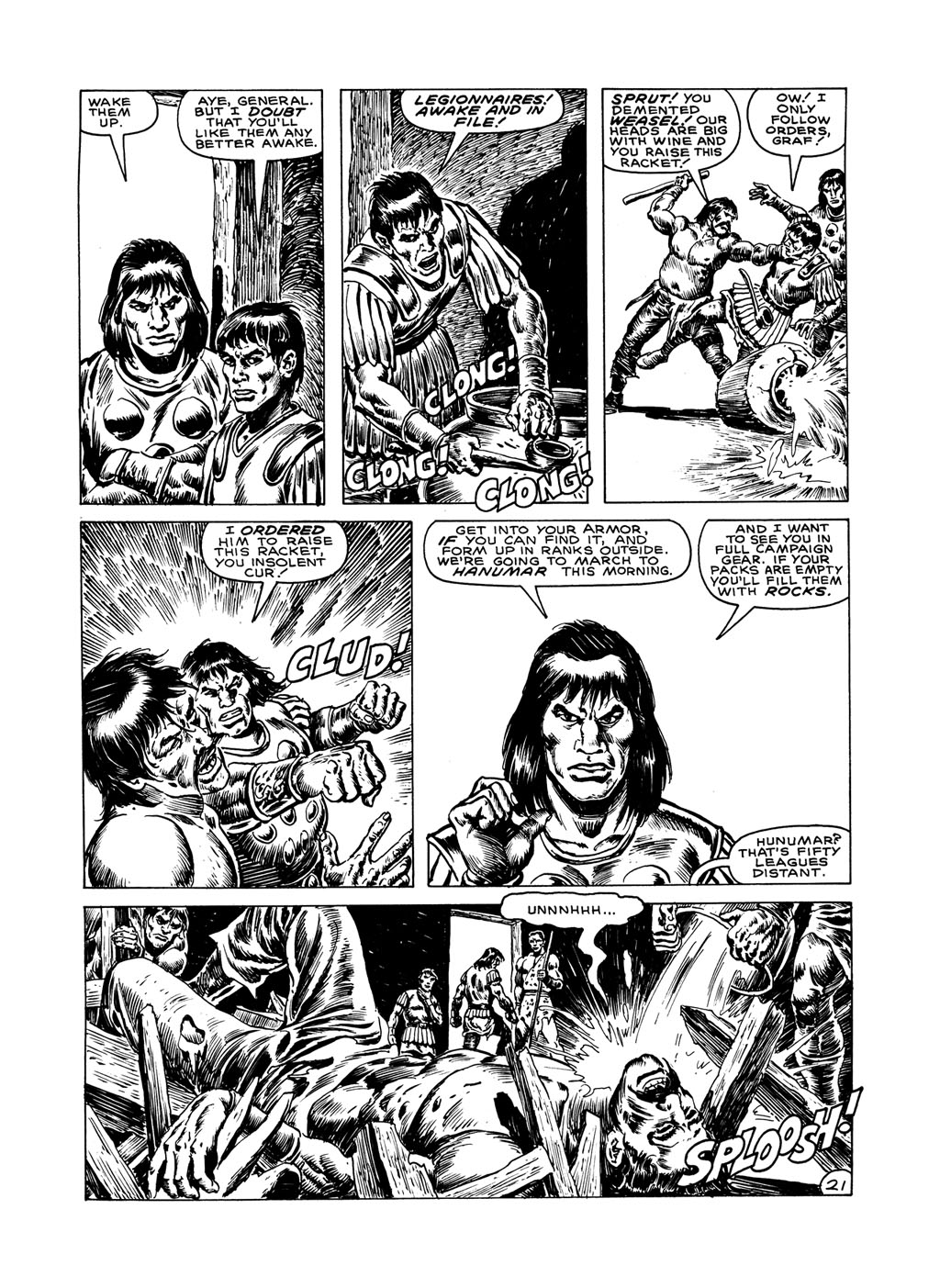 Read online The Savage Sword Of Conan comic -  Issue #147 - 25
