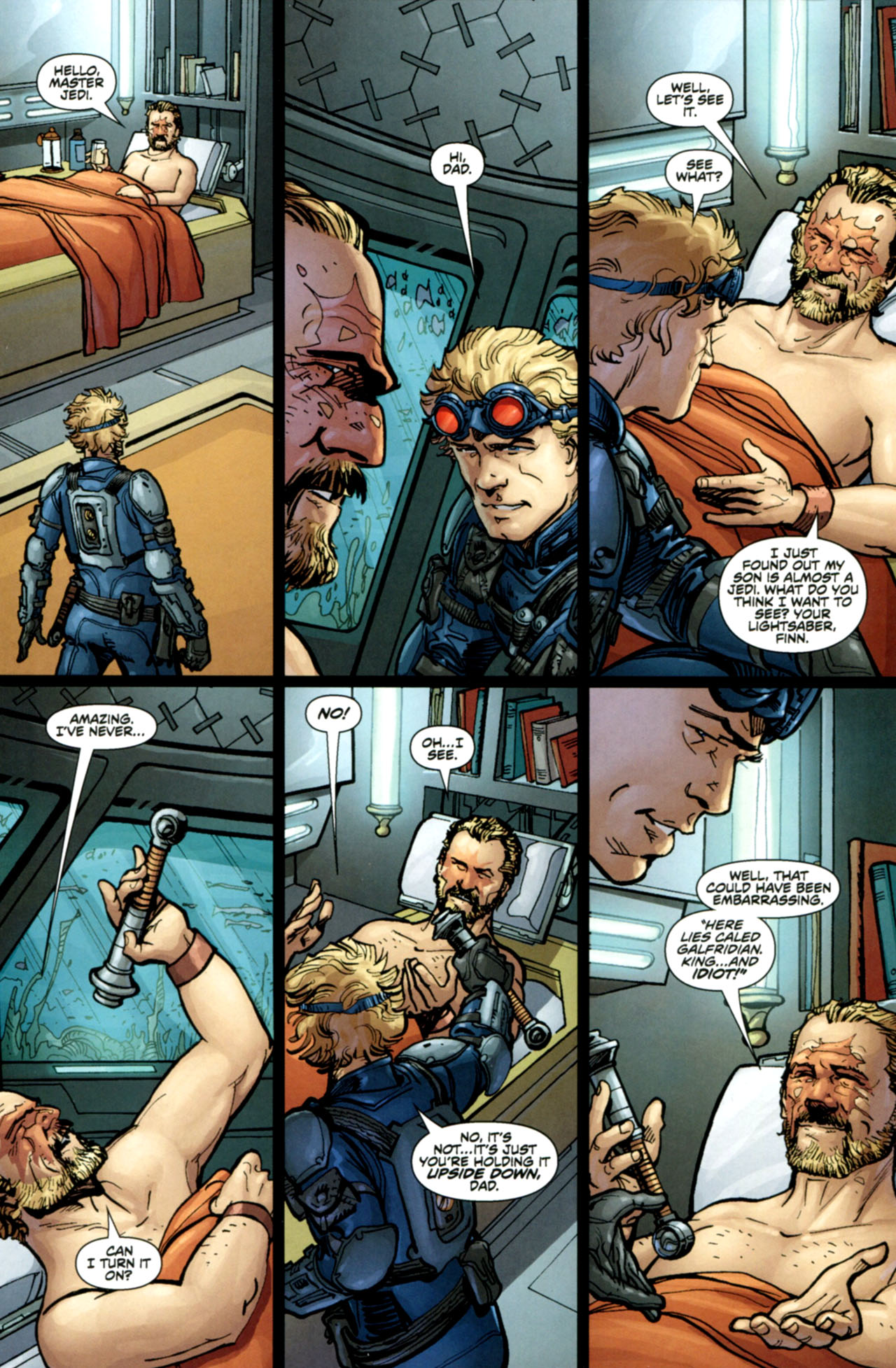 Read online Star Wars: Invasion - Rescues comic -  Issue #4 - 4