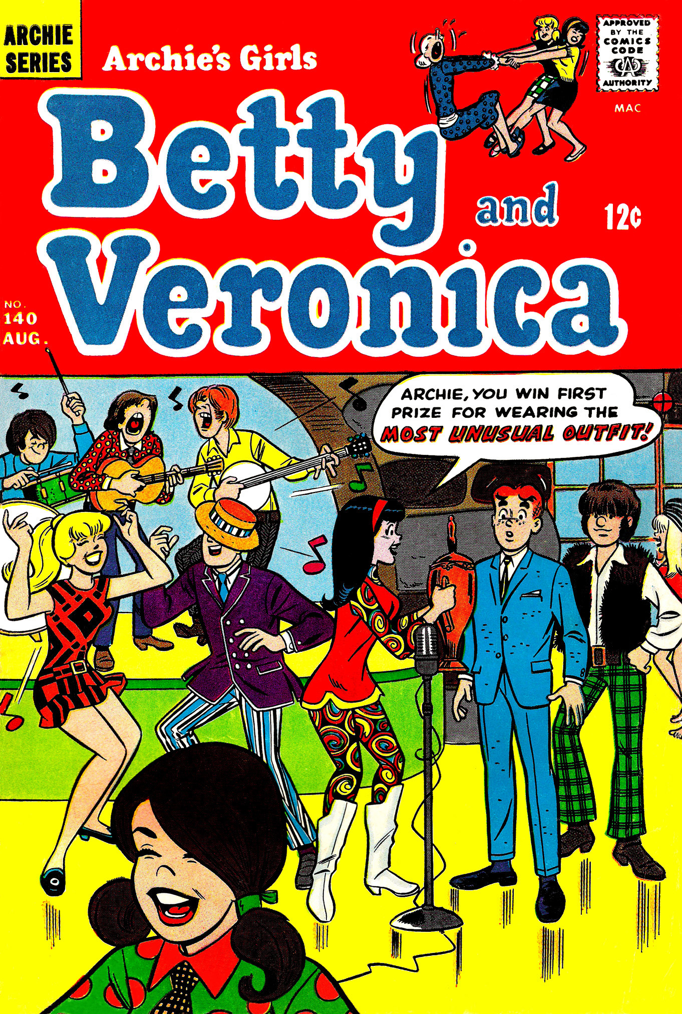 Read online Archie's Girls Betty and Veronica comic -  Issue #140 - 1