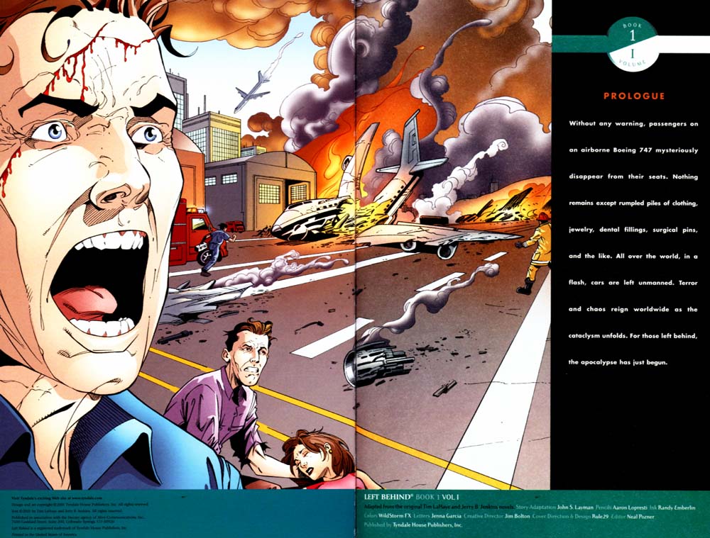 Read online Left Behind comic -  Issue #1 - 2
