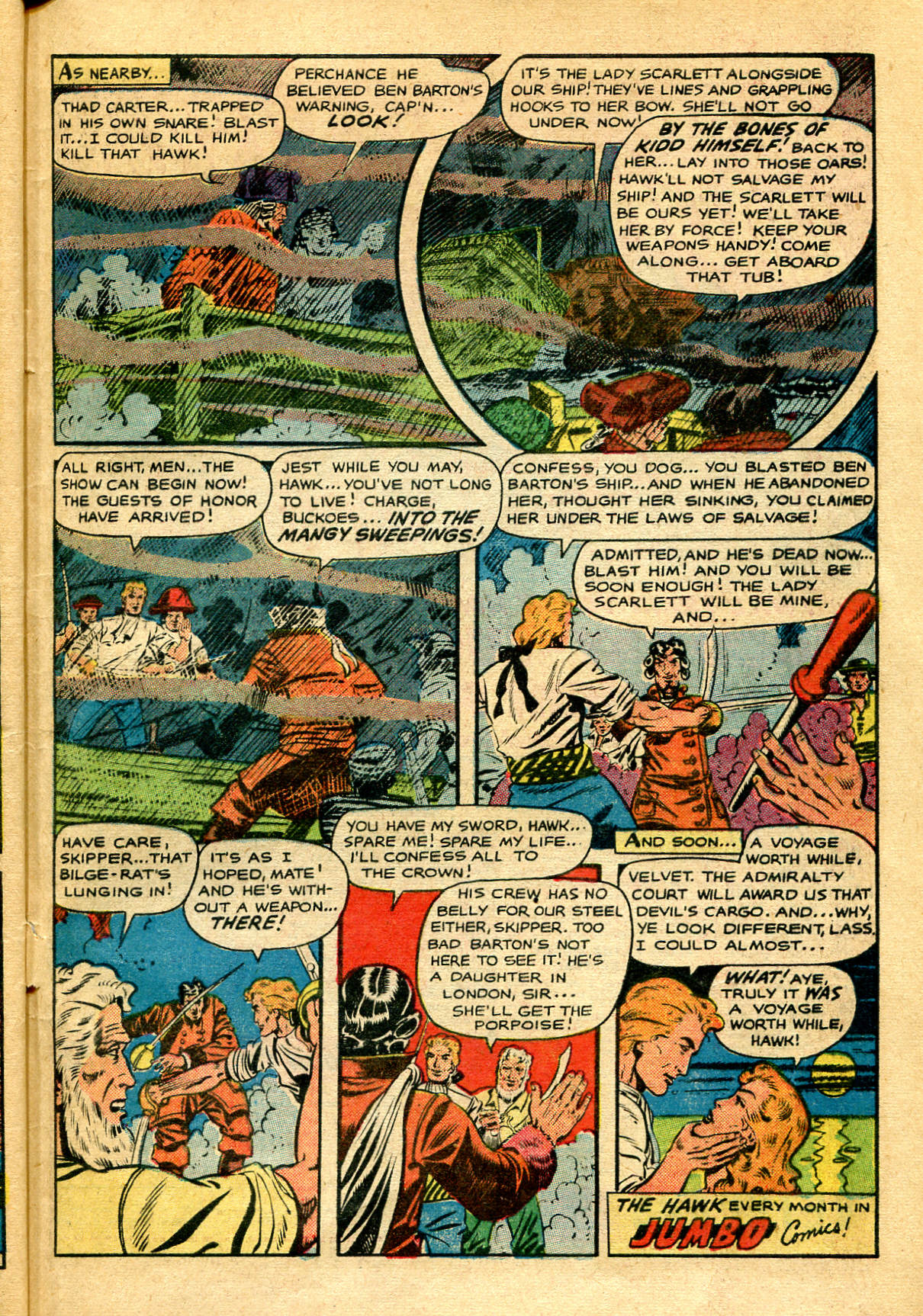 Read online Jumbo Comics comic -  Issue #136 - 49
