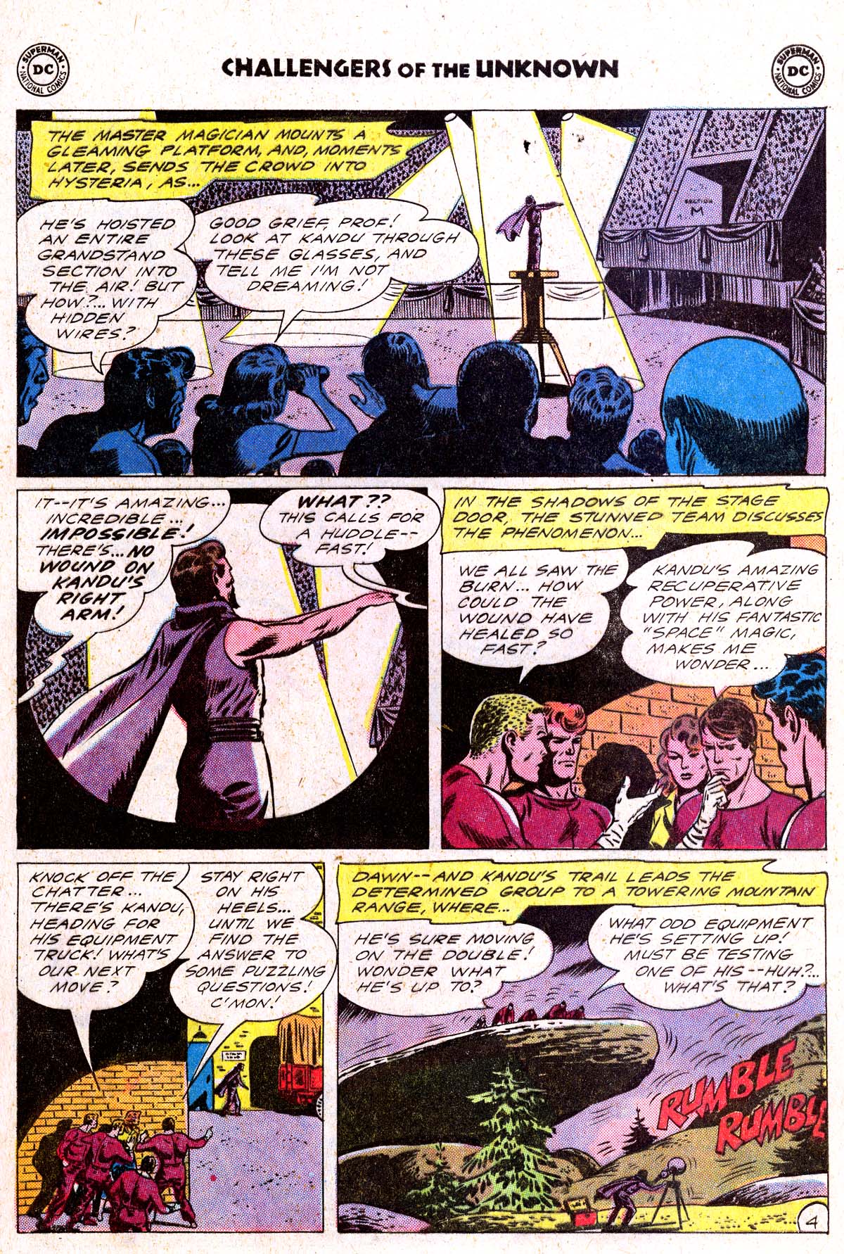 Read online Challengers of the Unknown (1958) comic -  Issue #26 - 21