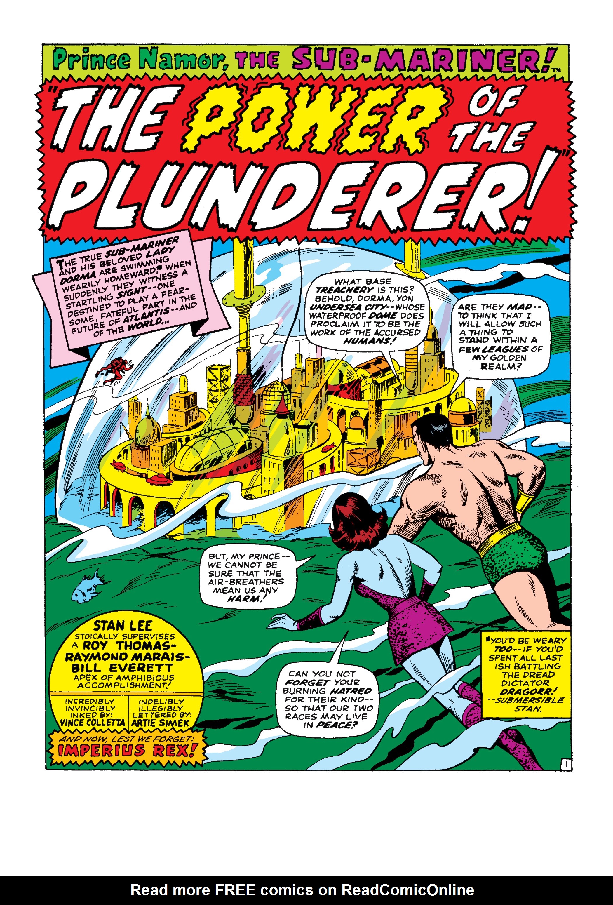 Read online Marvel Masterworks: The Sub-Mariner comic -  Issue # TPB 2 (Part 2) - 1