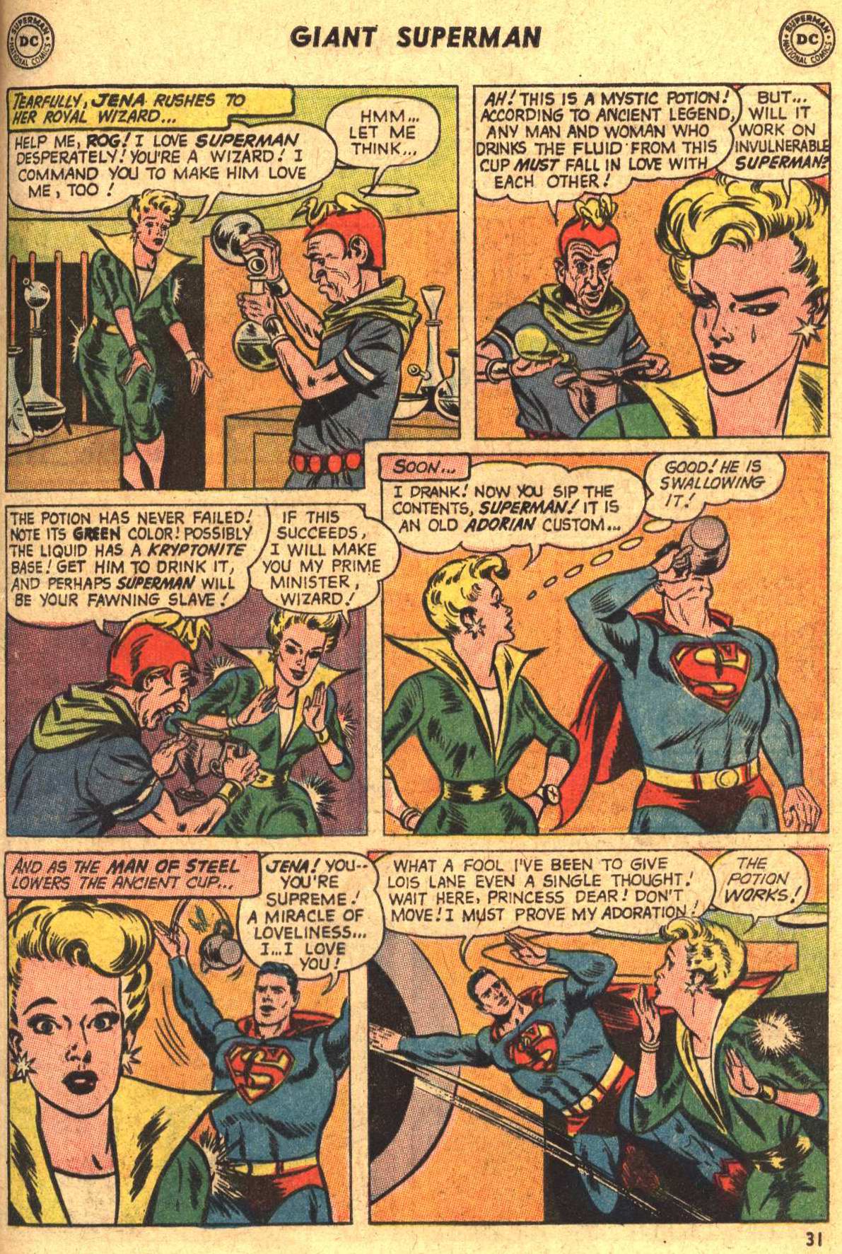 Read online Superman (1939) comic -  Issue #207 - 32