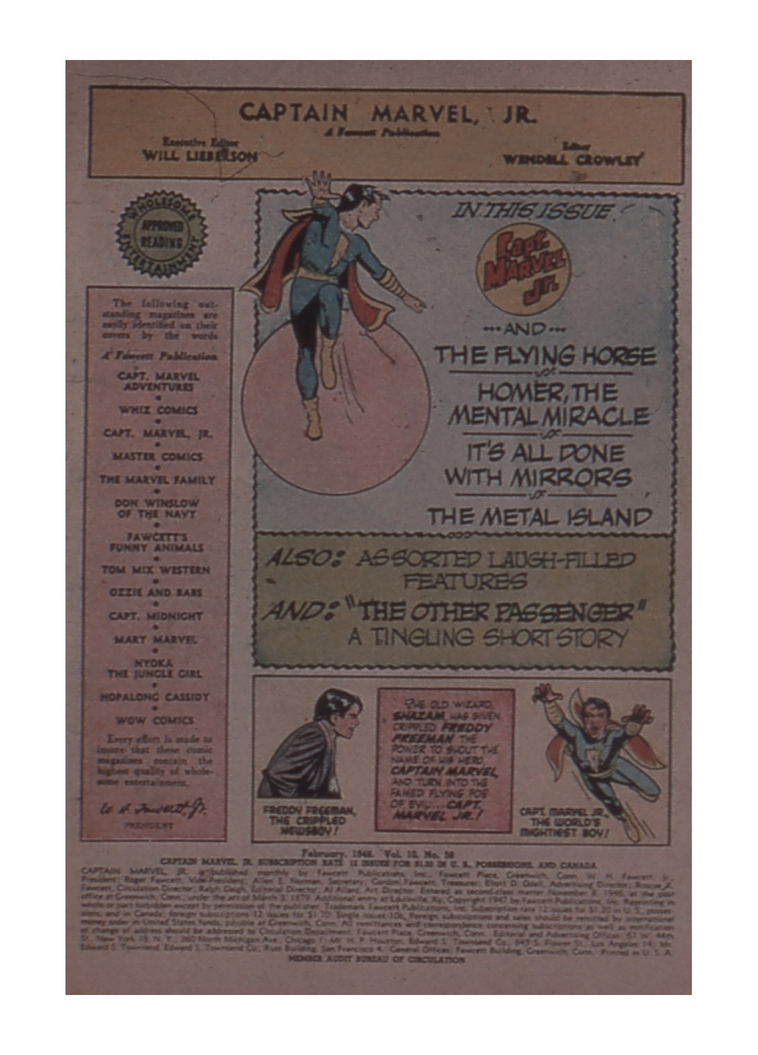 Read online Captain Marvel, Jr. comic -  Issue #58 - 3
