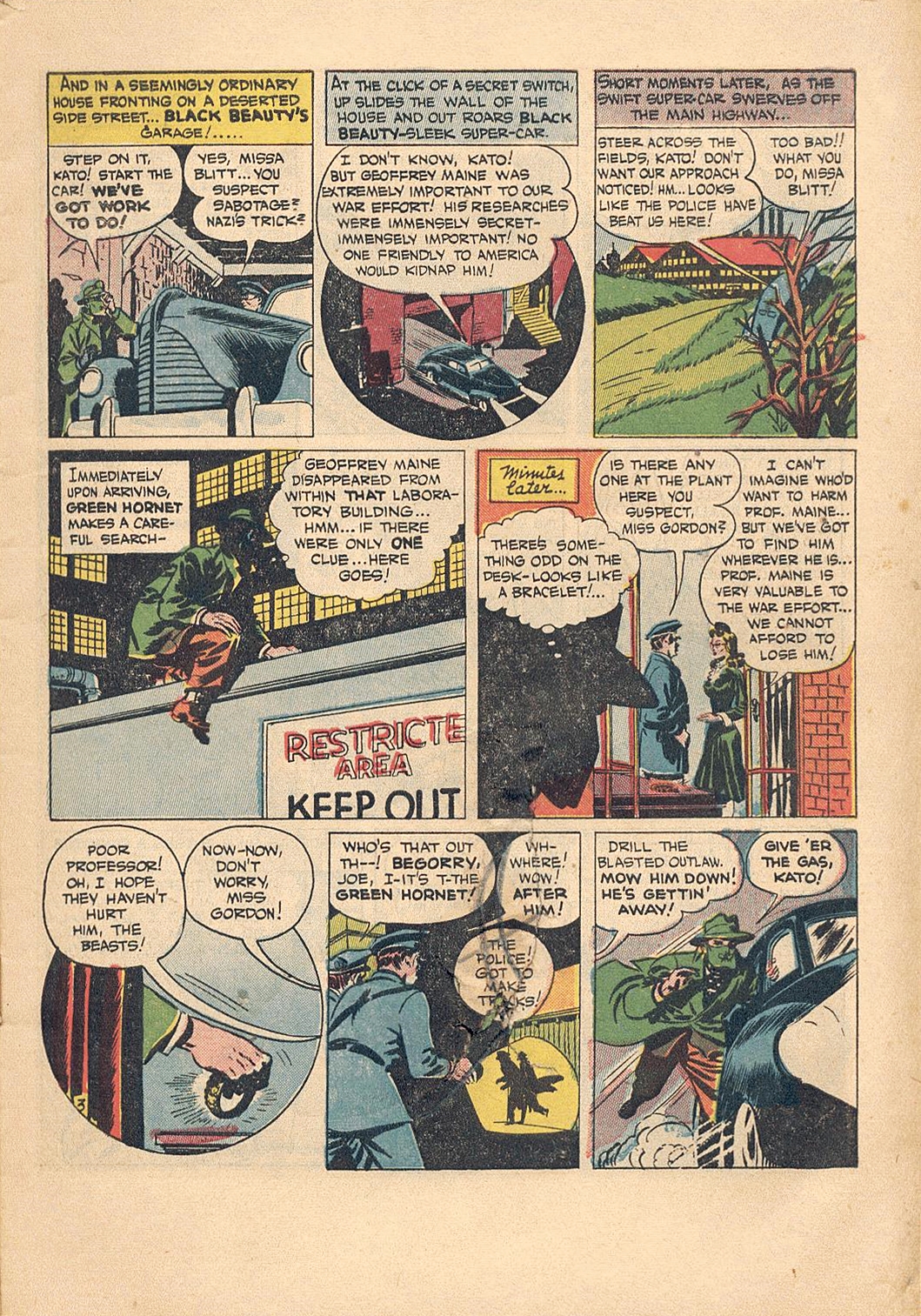 Read online Green Hornet Comics comic -  Issue #21 - 9