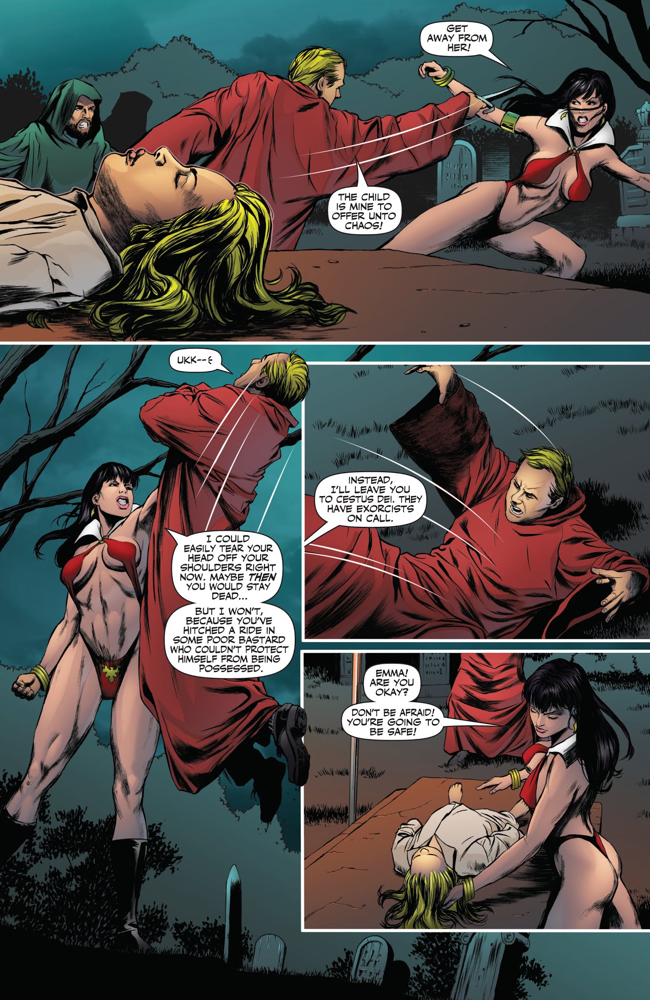 Read online Vampirella: The Dynamite Years Omnibus comic -  Issue # TPB 3 (Part 1) - 55