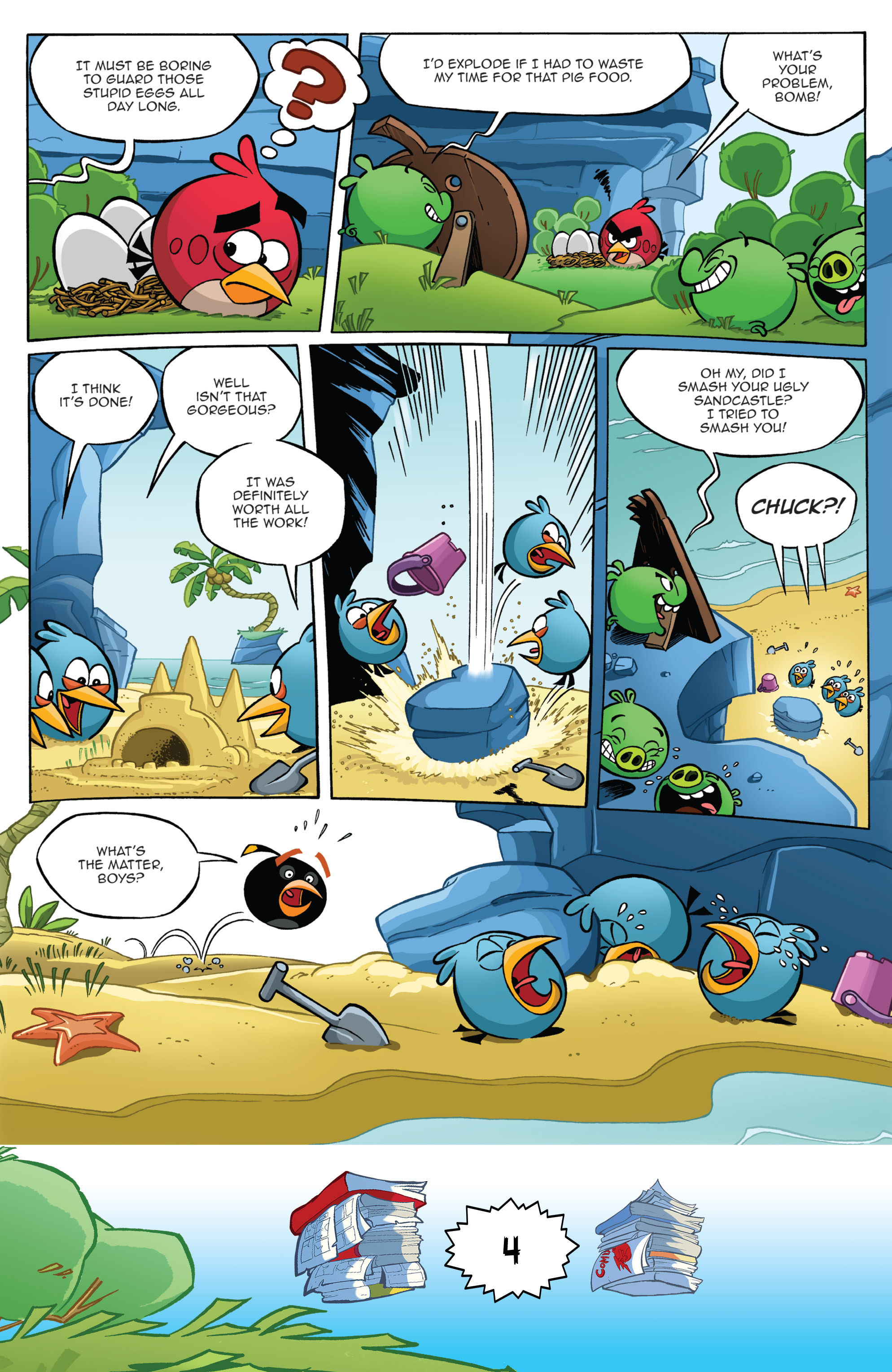 Read online Angry Birds Comics (2016) comic -  Issue #6 - 6