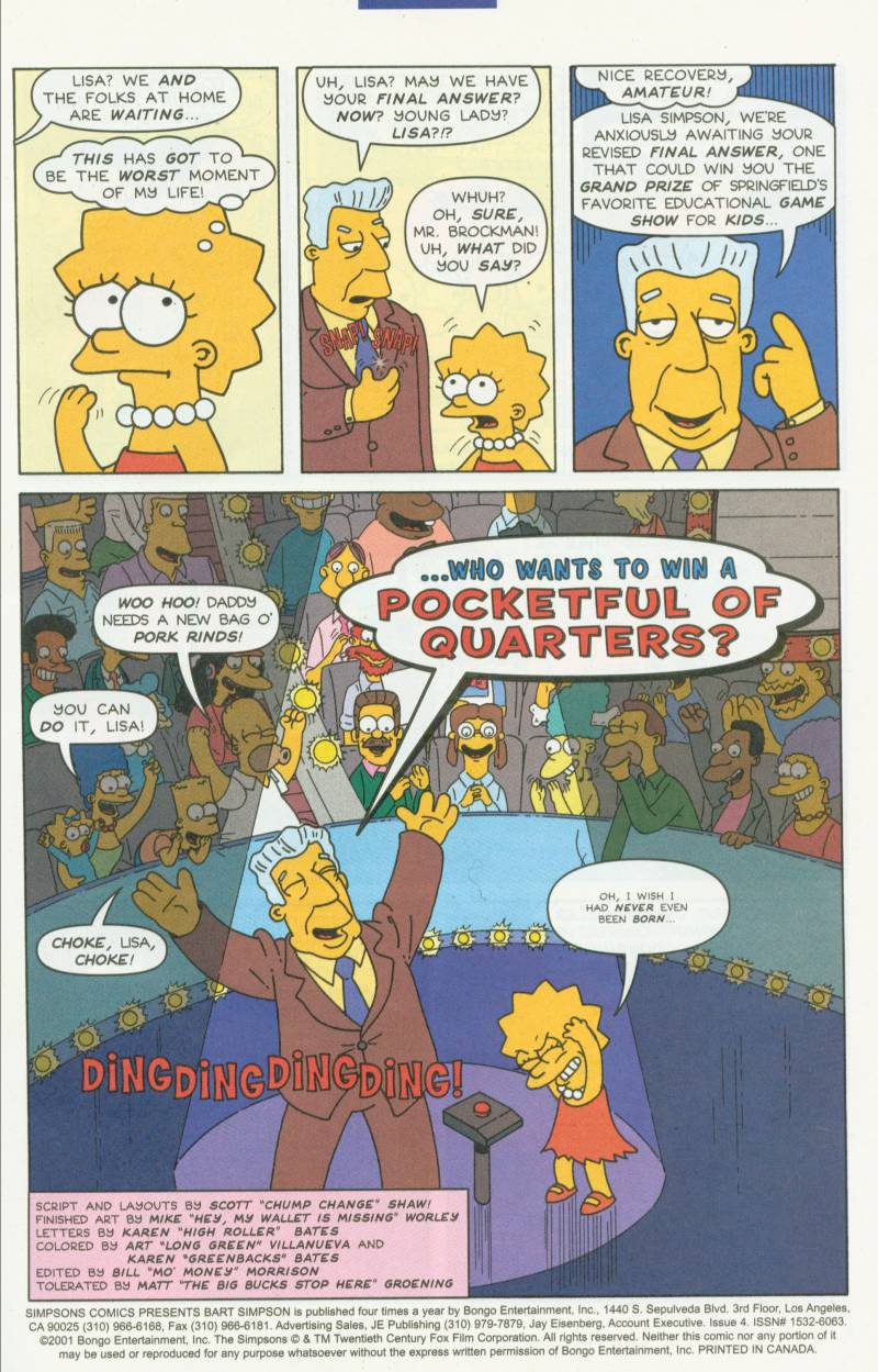 Read online Simpsons Comics Presents Bart Simpson comic -  Issue #4 - 3