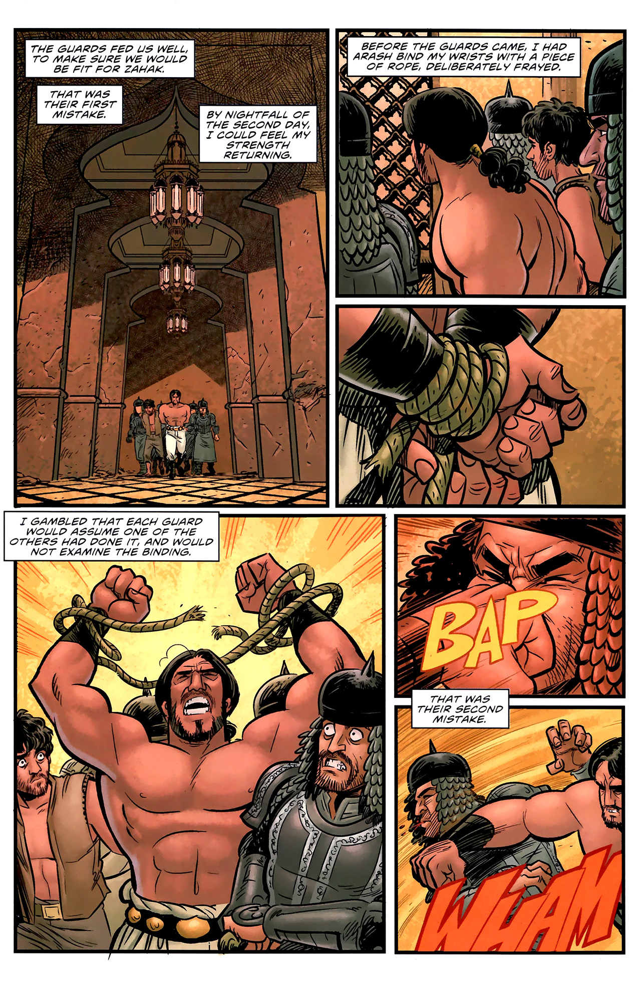 Read online Prince of Persia: Before the Sandstorm comic -  Issue #4 - 12