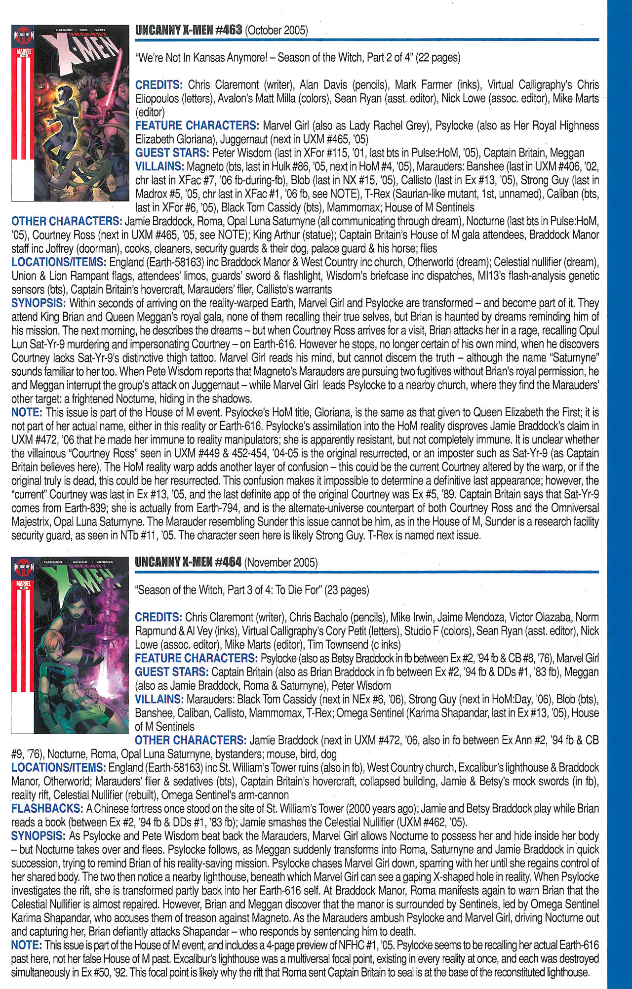 Read online Official Index to the Marvel Universe comic -  Issue #12 - 51