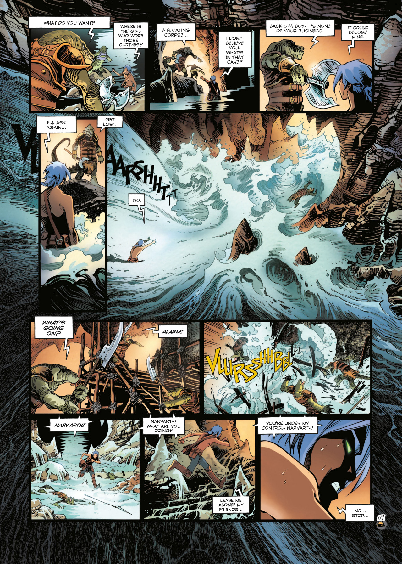 Read online Ythaq comic -  Issue #9 - 12